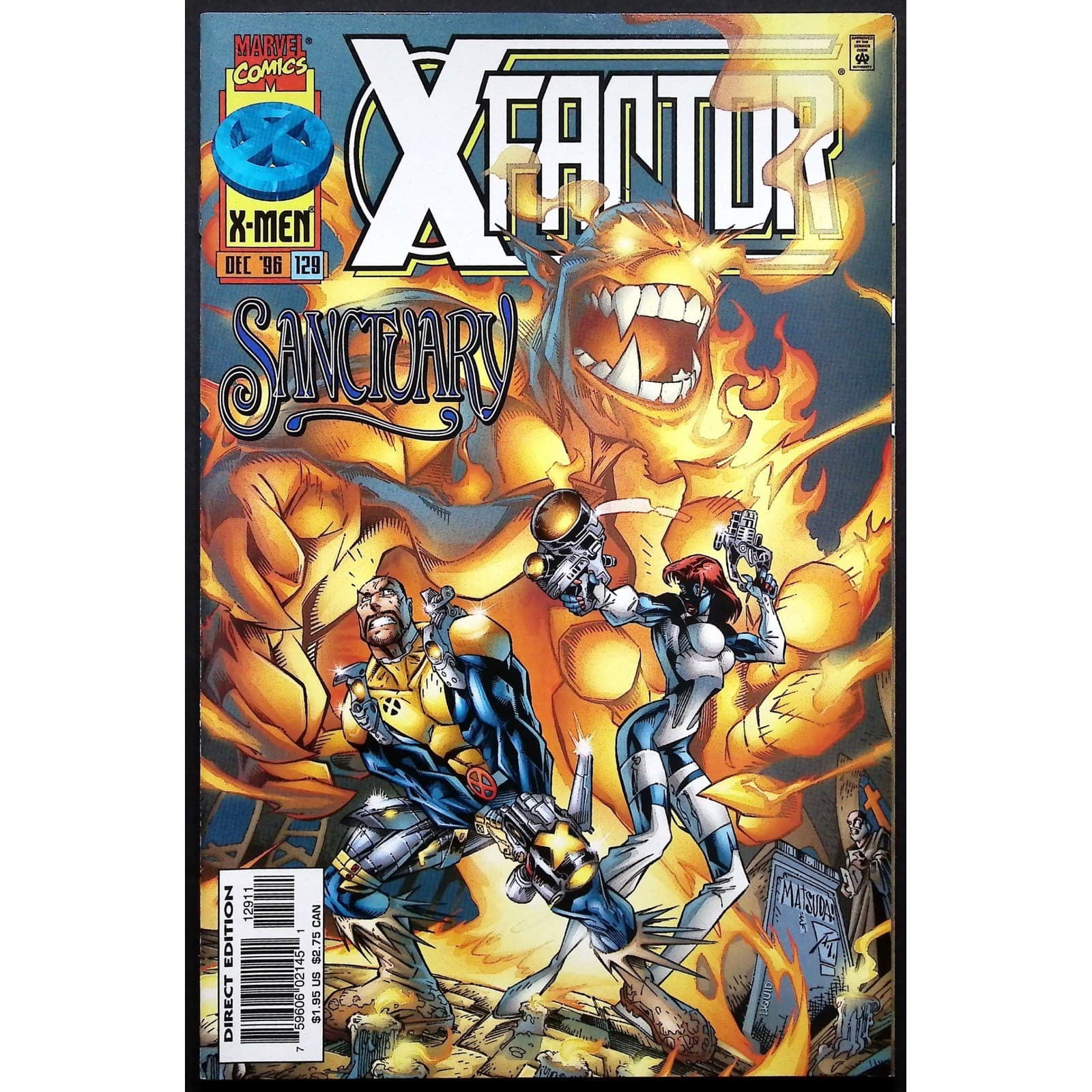 Marvel Comic Book X Factor 9x Lot 113, 114, 118, 120, 124, 125, 127, 129, 130 VF - Thumbnail 10