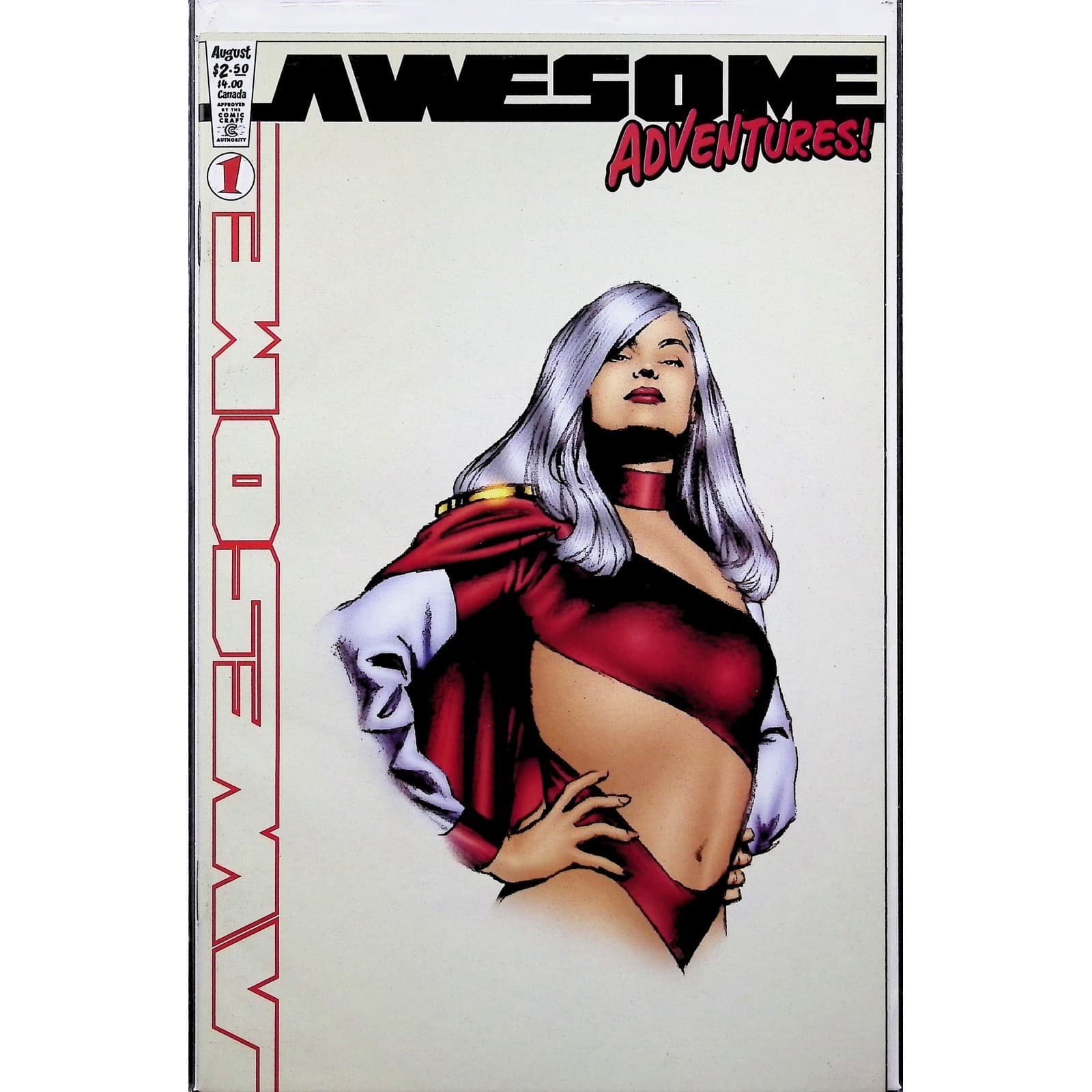 Awesome Adventures #1 Dynamic Forces Exclusive Variant Alan Moore Skroce COA