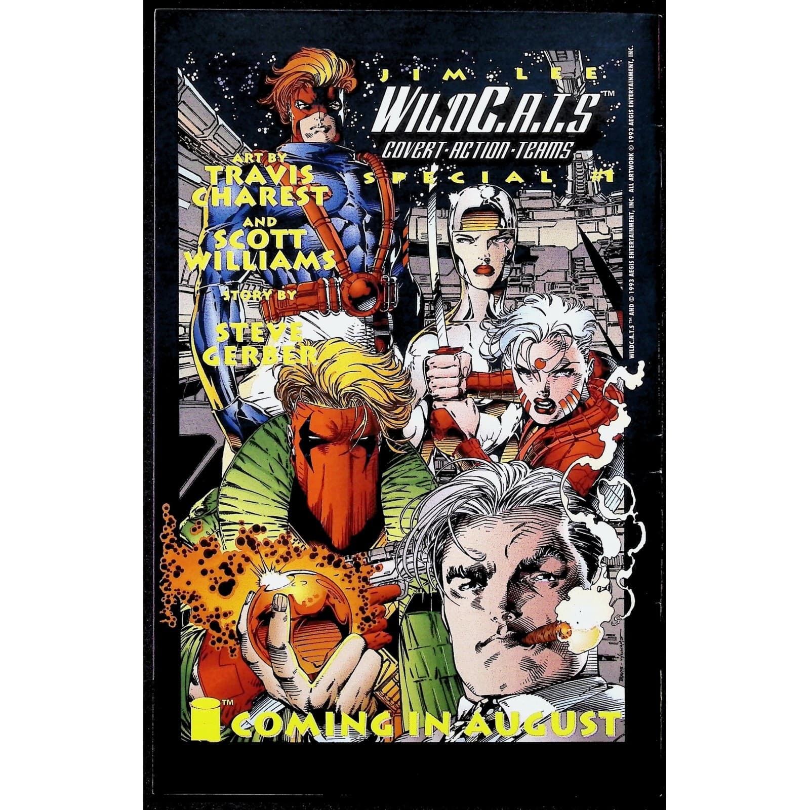 WildC.A.T.S Trilogy #1 - 3 Complete Set Image Comics 1993 Jae Lee Art - Thumbnail 5