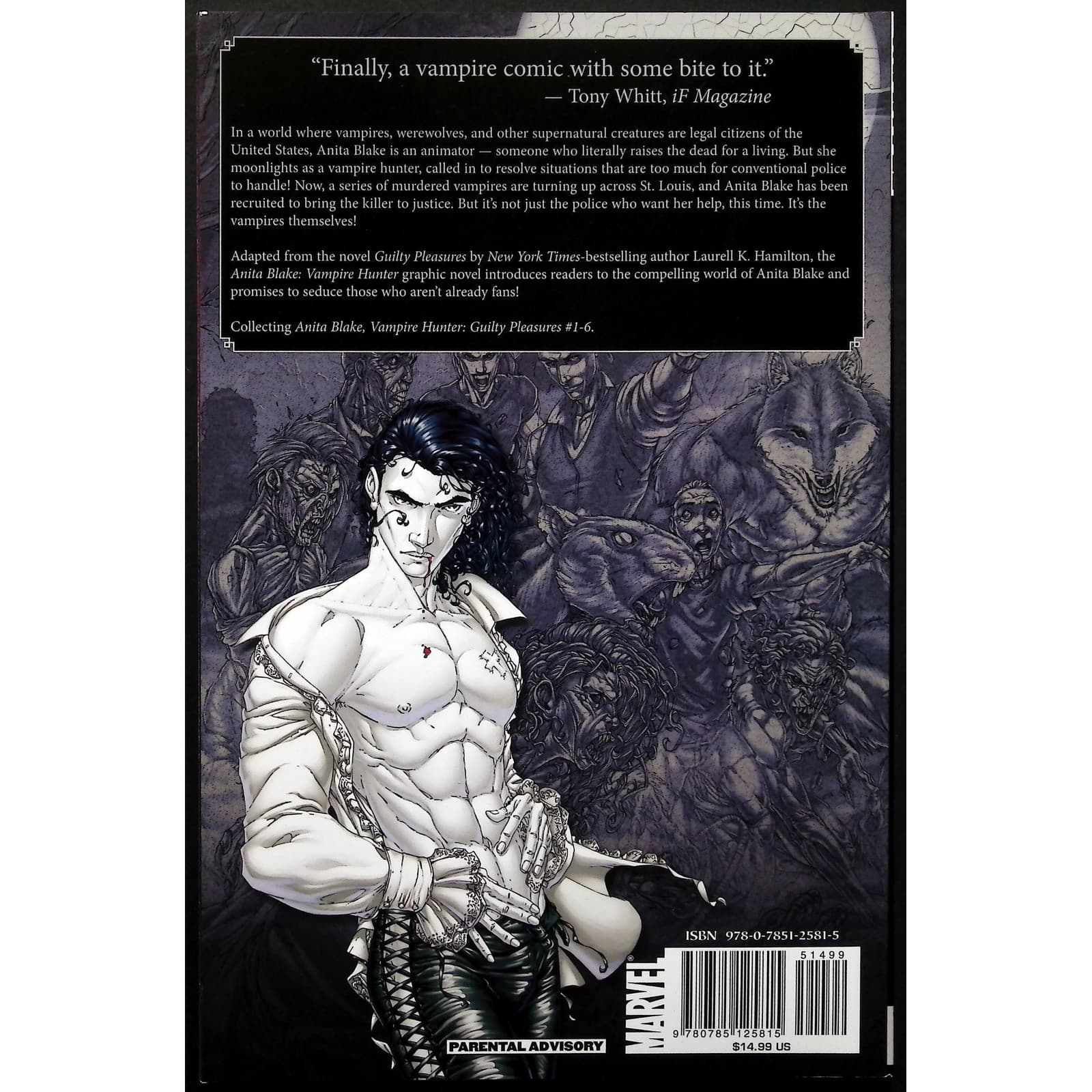 Laurel K Hamilton Anita Blake Vampire Hunter Comic Books Lot of 6 - Thumbnail 13
