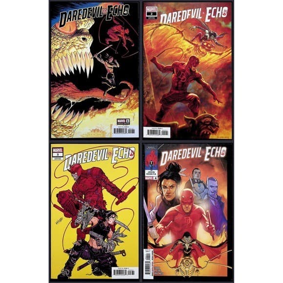 Daredevil Echo Marvel Comics Variant Covers Issues 1 2 3 4 4x Lot DEMAGOBLIN