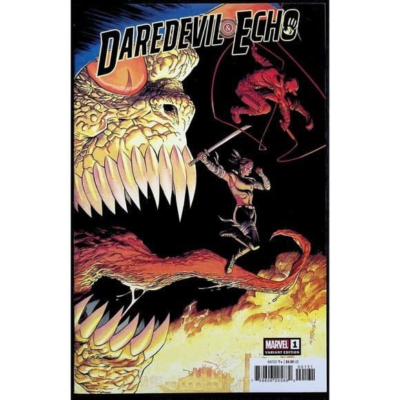 Daredevil Echo Marvel Comics Variant Covers Issues 1 2 3 4 4x Lot DEMAGOBLIN - Thumbnail 2