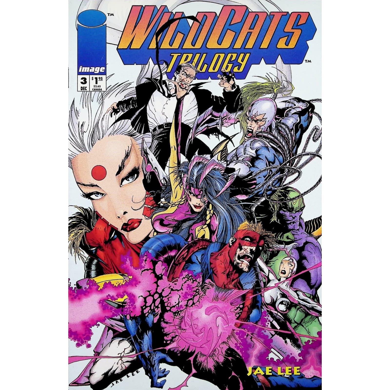 WildC.A.T.S Trilogy #1 - 3 Complete Set Image Comics 1993 Jae Lee Art - Thumbnail 4