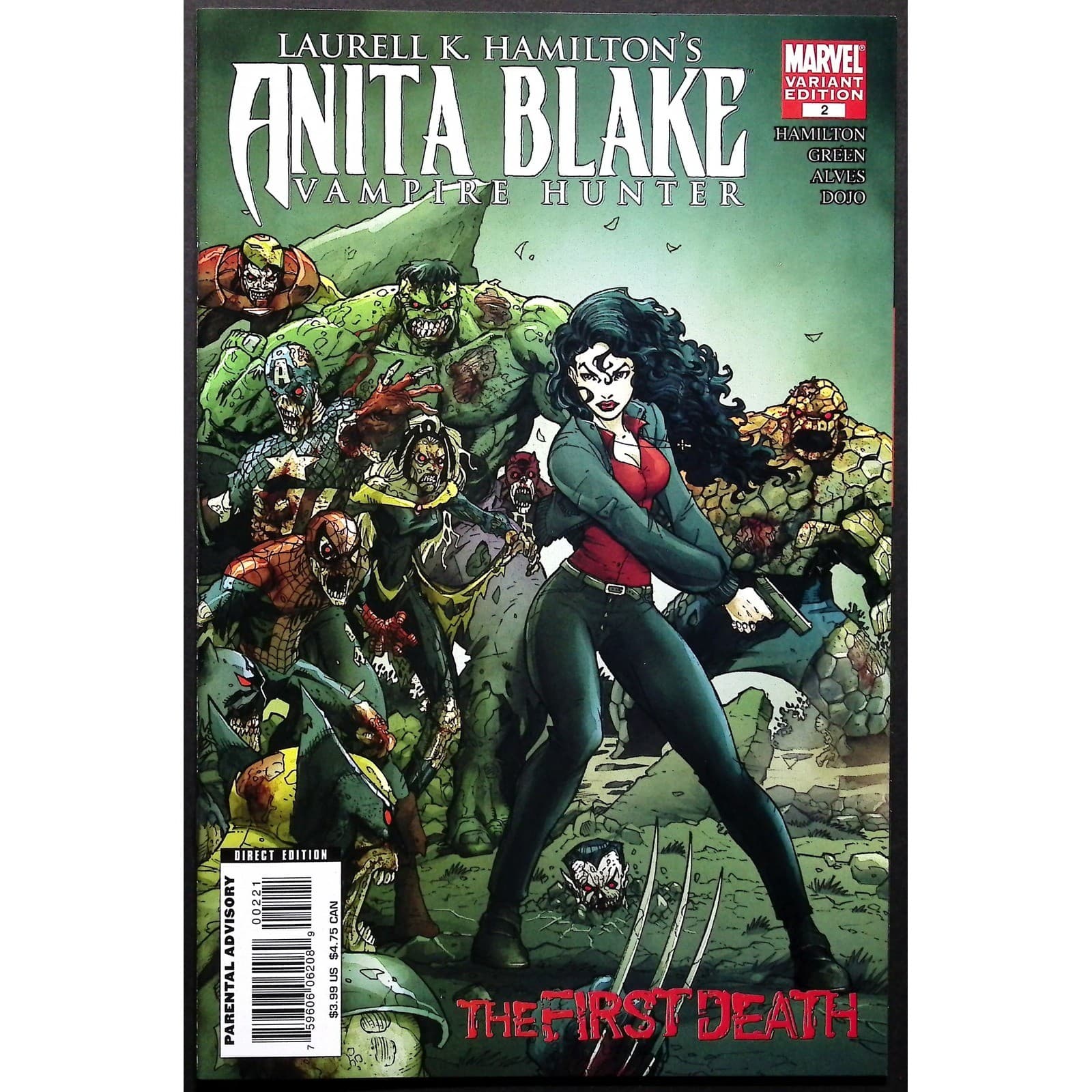 Laurel K Hamilton Anita Blake Vampire Hunter Comic Books Lot of 6 - Thumbnail 2
