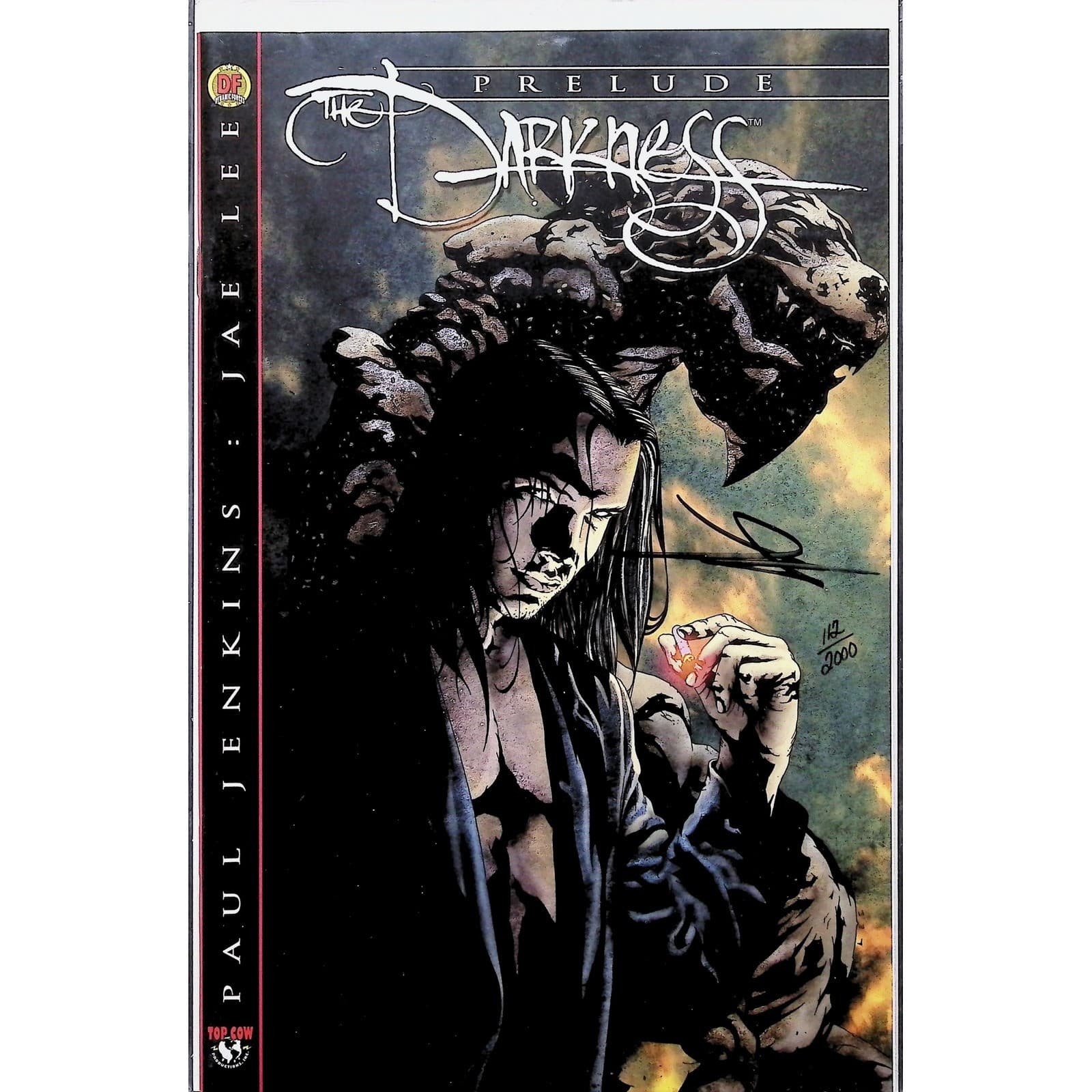 The Darkness Prelude #1 Signed Jae Lee Dynamic Forces COA Top Cow 2003 Cover
