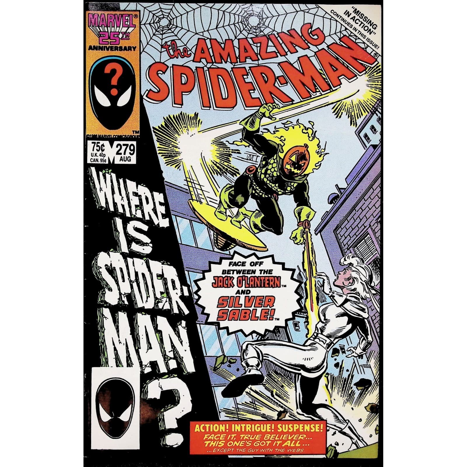Amazing Spider-Man #276 279 281 286 Marvel 4x Comic Lot Hobgoblin Key - Thumbnail 3