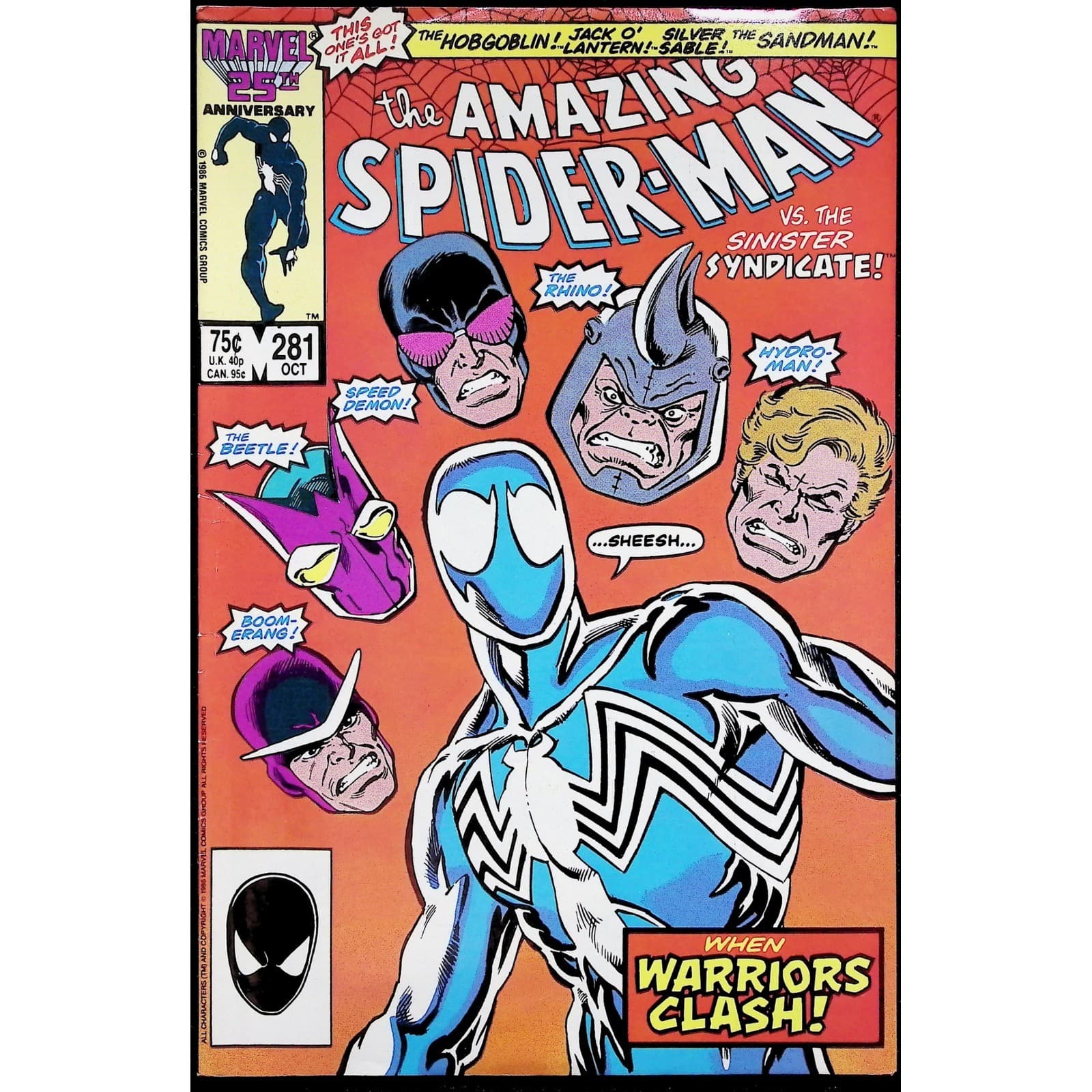 Amazing Spider-Man #276 279 281 286 Marvel 4x Comic Lot Hobgoblin Key - Thumbnail 4