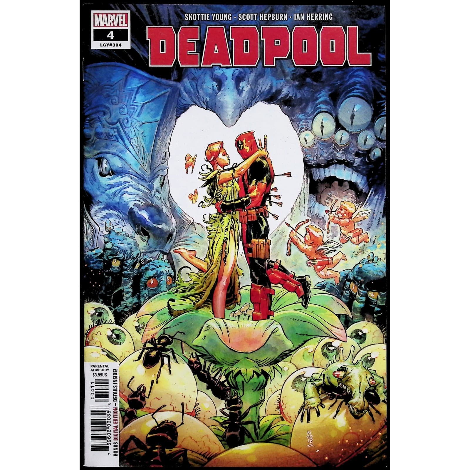 Deadpool #4 Comic Book 2018 Nic Klein Variant Skottie Young Marvel NM
