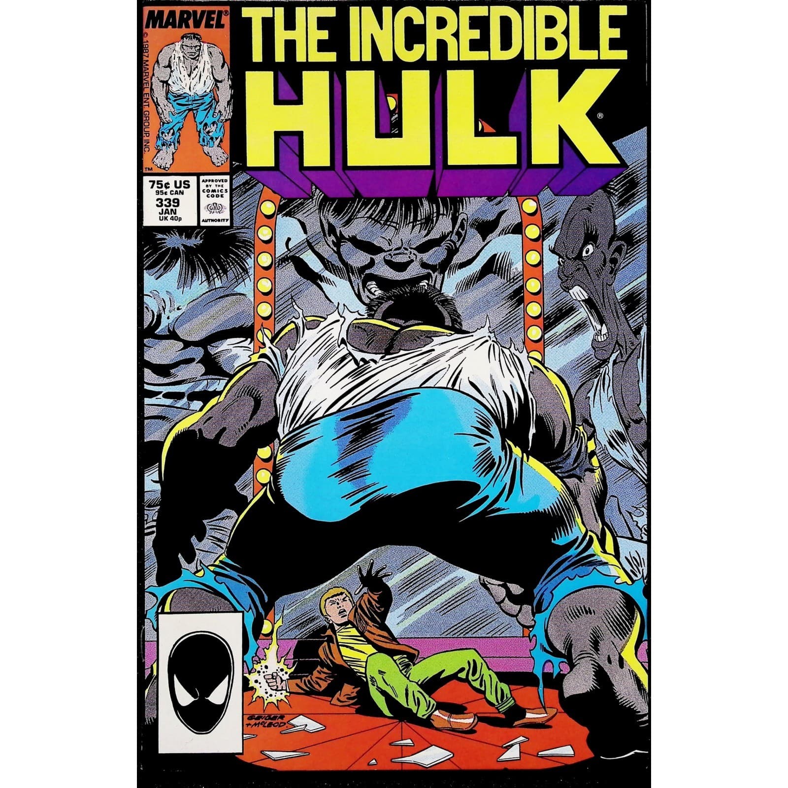 Incredible Hulk No. 288 299 320 335 338 339 Comic Book Marvel 1980s McFarlane - Thumbnail 6