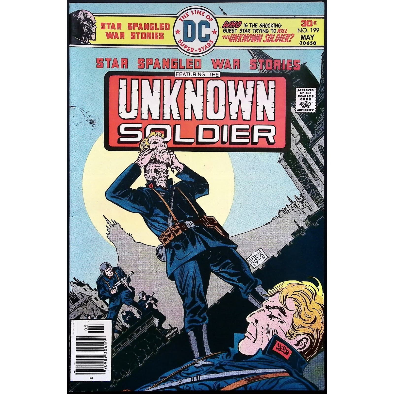 Star Spangled War Stories 191 198 199 203 Unknown Soldier Kubert DC 4x Lot VF - Thumbnail 8