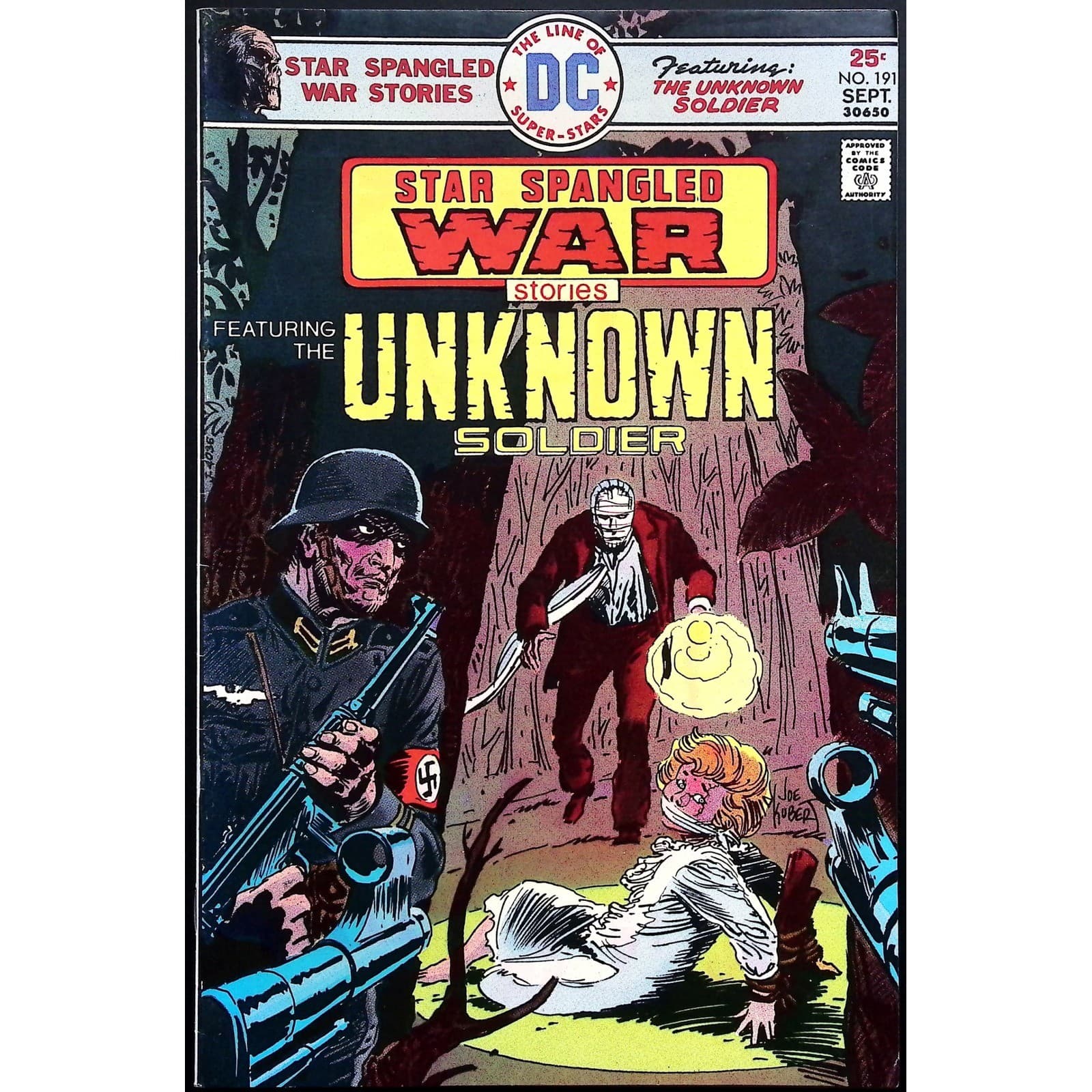 Star Spangled War Stories 191 198 199 203 Unknown Soldier Kubert DC 4x Lot VF - Thumbnail 4