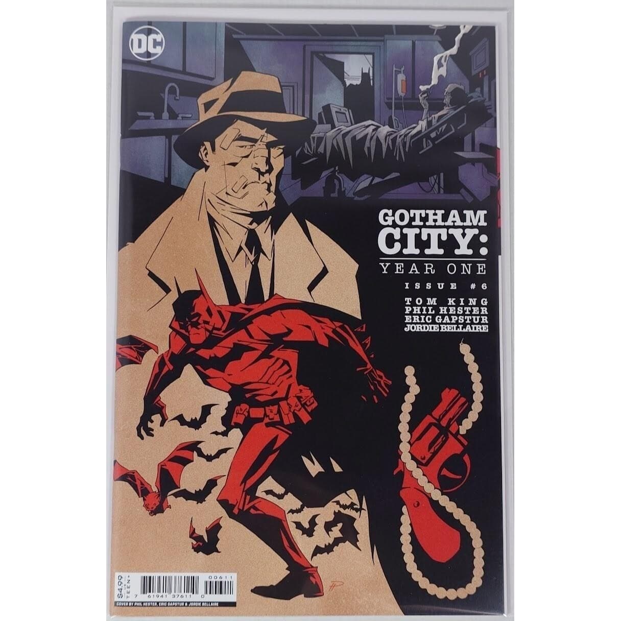Gotham City Year One #5-6 GCPD Blue Wall #1 Tom King John Ridley 3x Comic Lot - Thumbnail 4