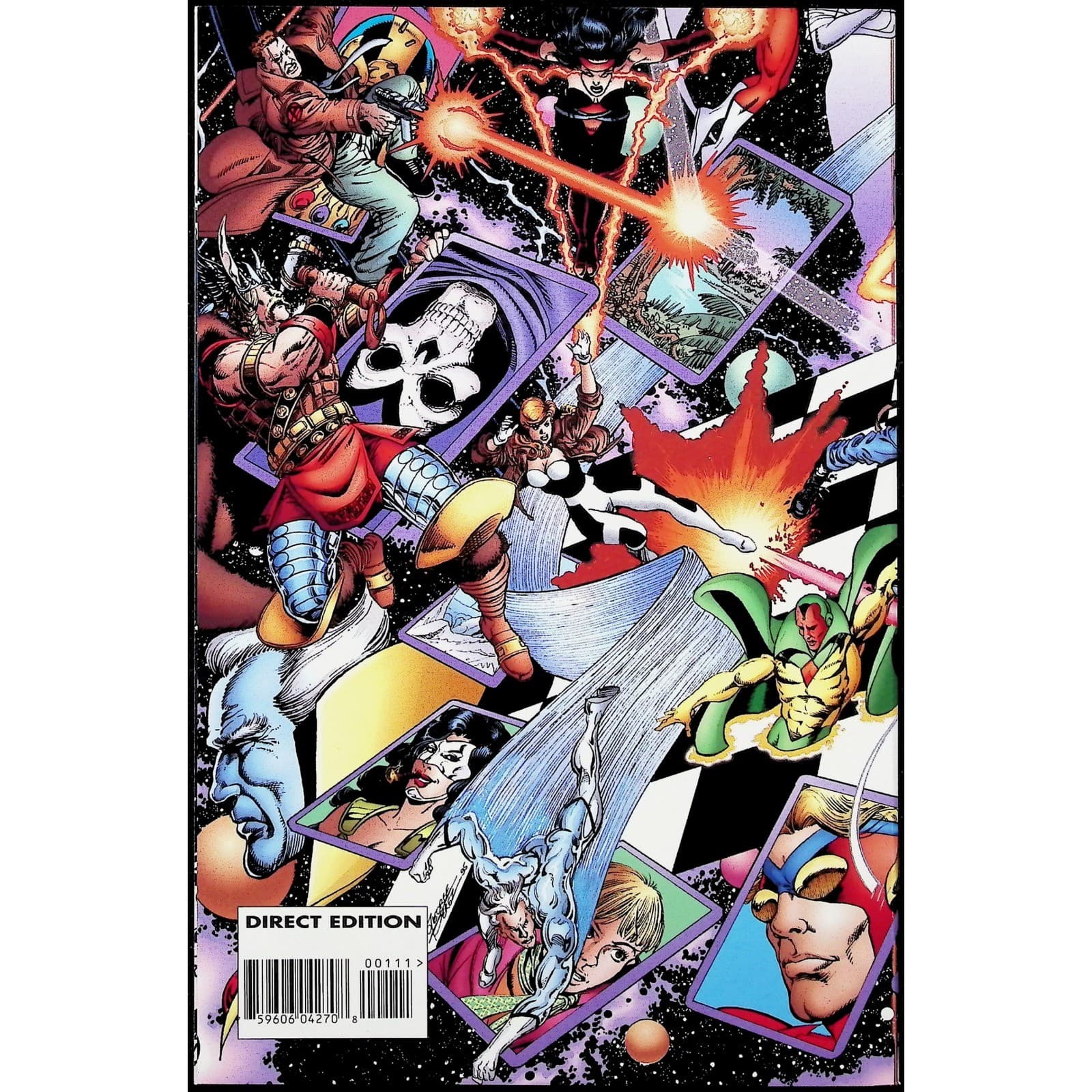 Avengers Ultraforce #1 1995 George Perez Art Marvel Malibu Crossover VF/NM - Thumbnail 2
