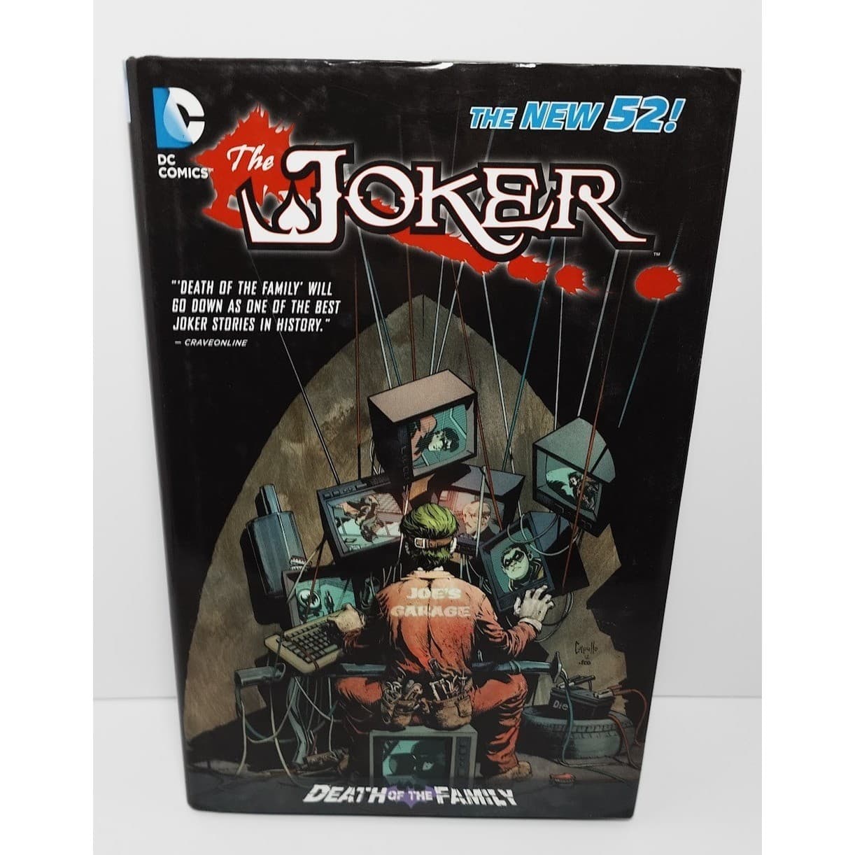 Joker Death of the Family Hardcover DC Comics Batman The New 52 Graphic Novel - Thumbnail 3
