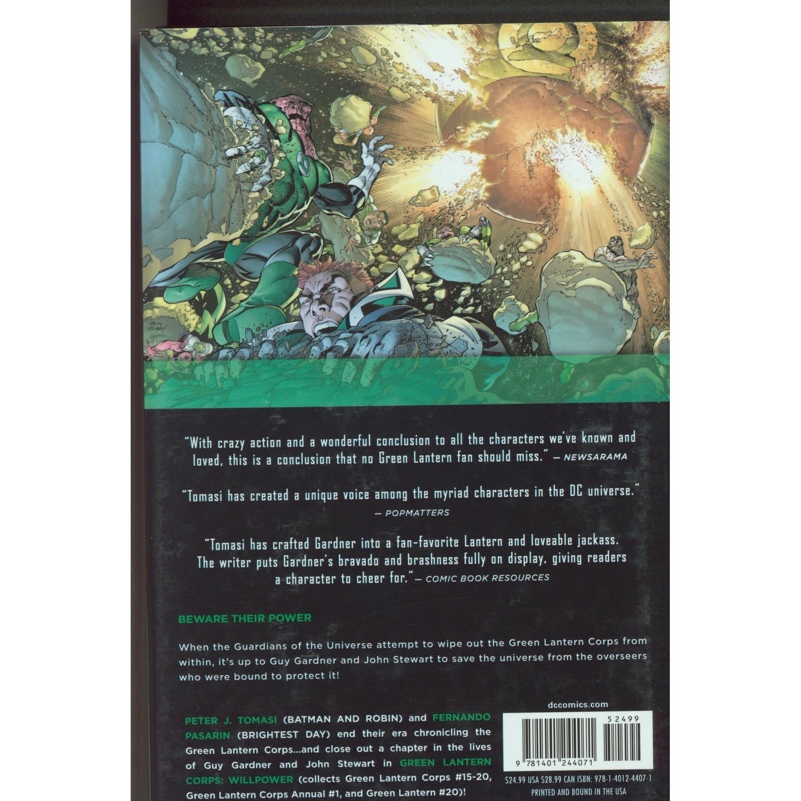 Green Lantern Corps Vol 2 & 3 Hardcover Lot - DC New 52 Alpha War Willpower - Thumbnail 3