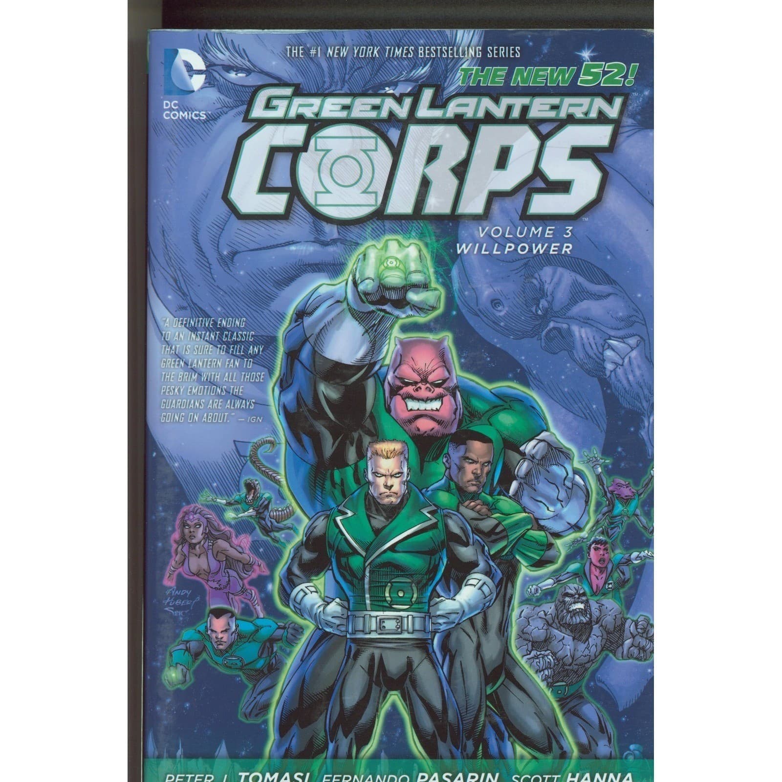 Green Lantern Corps Vol 2 & 3 Hardcover Lot - DC New 52 Alpha War Willpower - Thumbnail 2