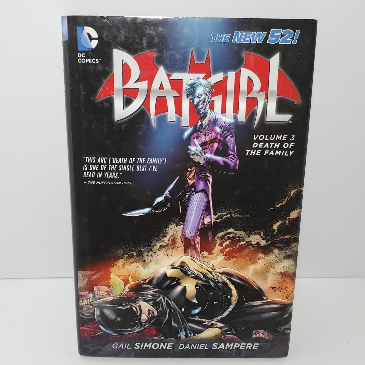 Batgirl Vol 3 Death of the Family Hardcover DC Comics The New 52 Graphic Novel - Thumbnail 3