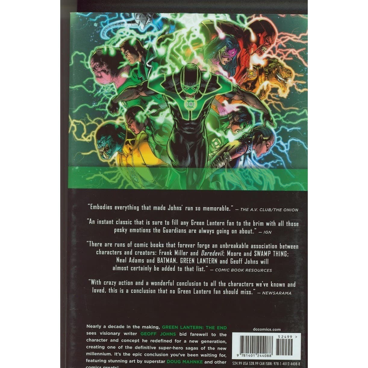 Green Lantern #2-3 New 52 Hardcover Lot Kyle Rayner Hal Jordan Geoff Johns - Thumbnail 8