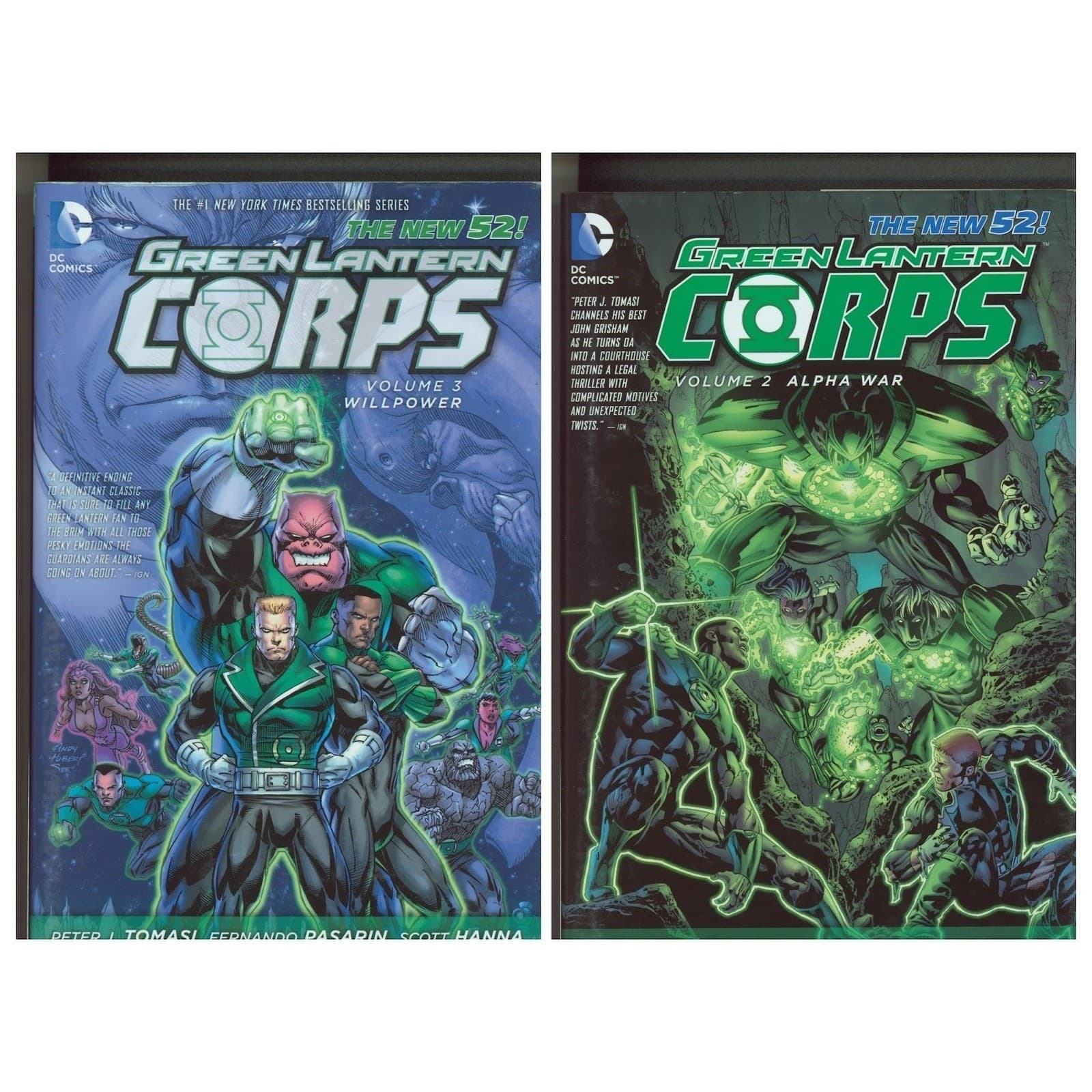 Green Lantern Corps Vol 2 & 3 Hardcover Lot - DC New 52 Alpha War Willpower - Thumbnail 7