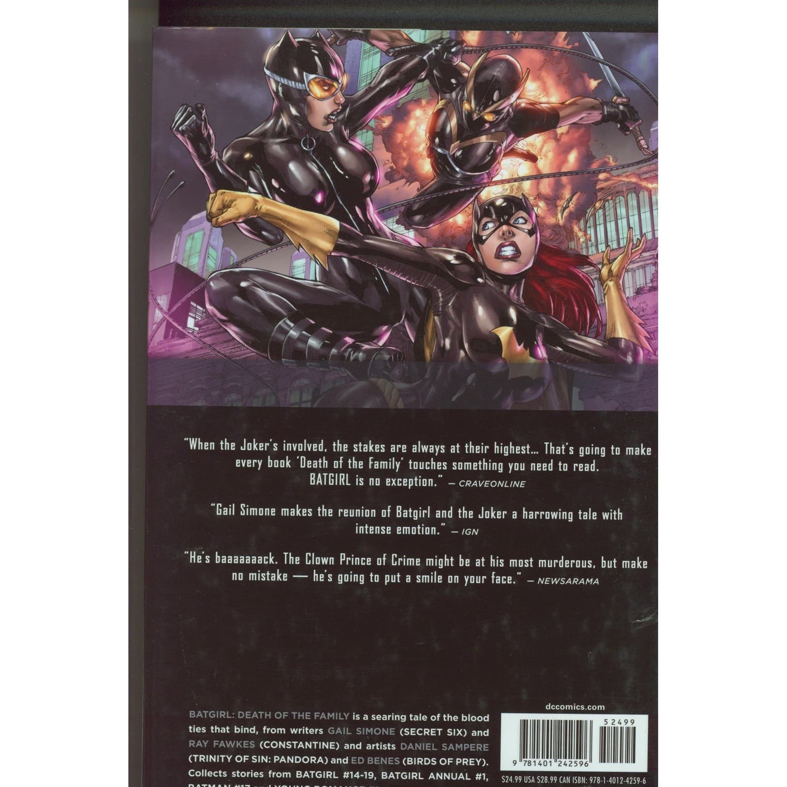 Batgirl Vol 3 Death of the Family Hardcover DC Comics The New 52 Graphic Novel - Thumbnail 2