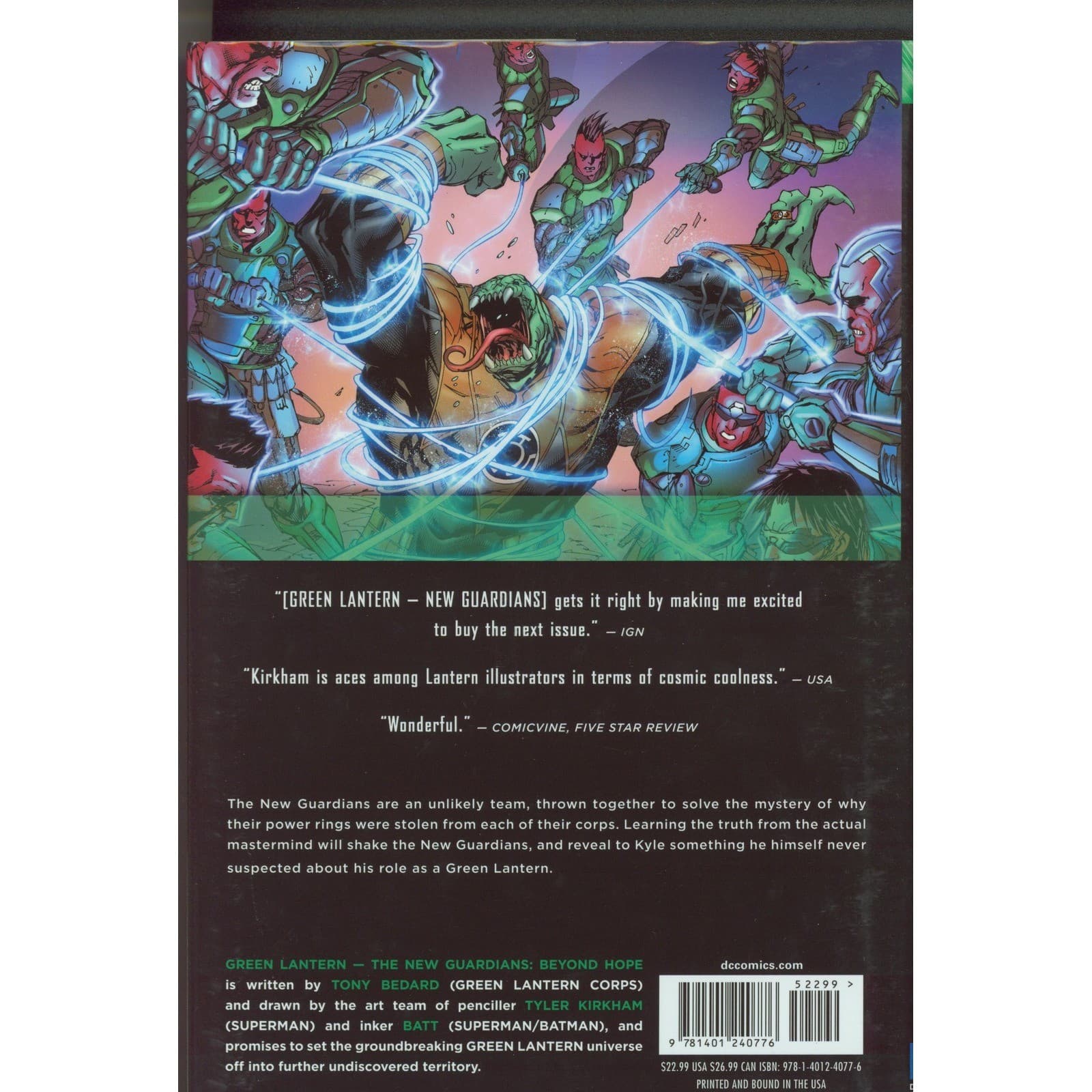 Green Lantern #2-3 New 52 Hardcover Lot Kyle Rayner Hal Jordan Geoff Johns - Thumbnail 3