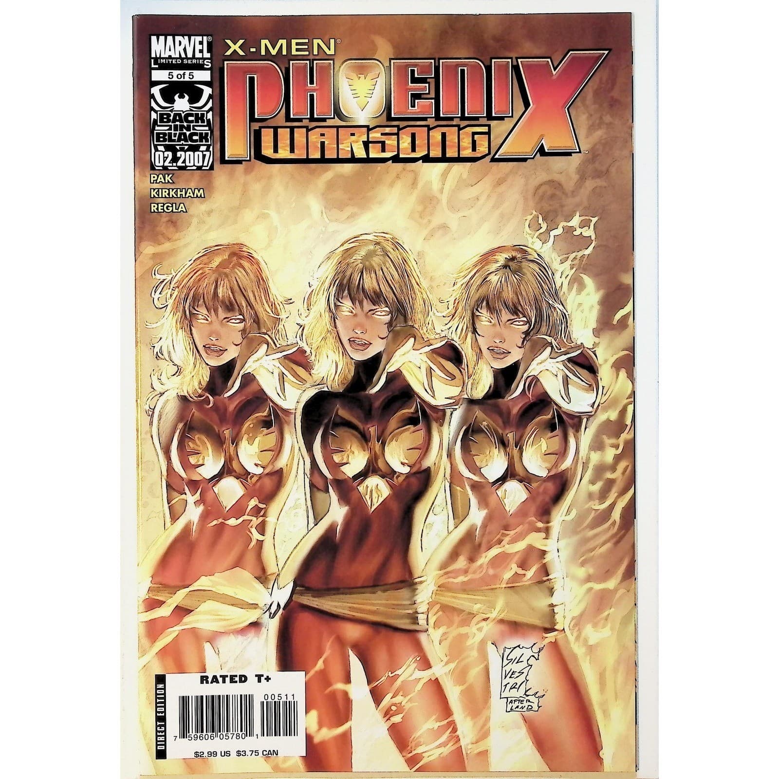 X-Men Phoenix Warsong #1-5 Complete Mini-Series Emma Frost Stepford Cuckoos - Thumbnail 6