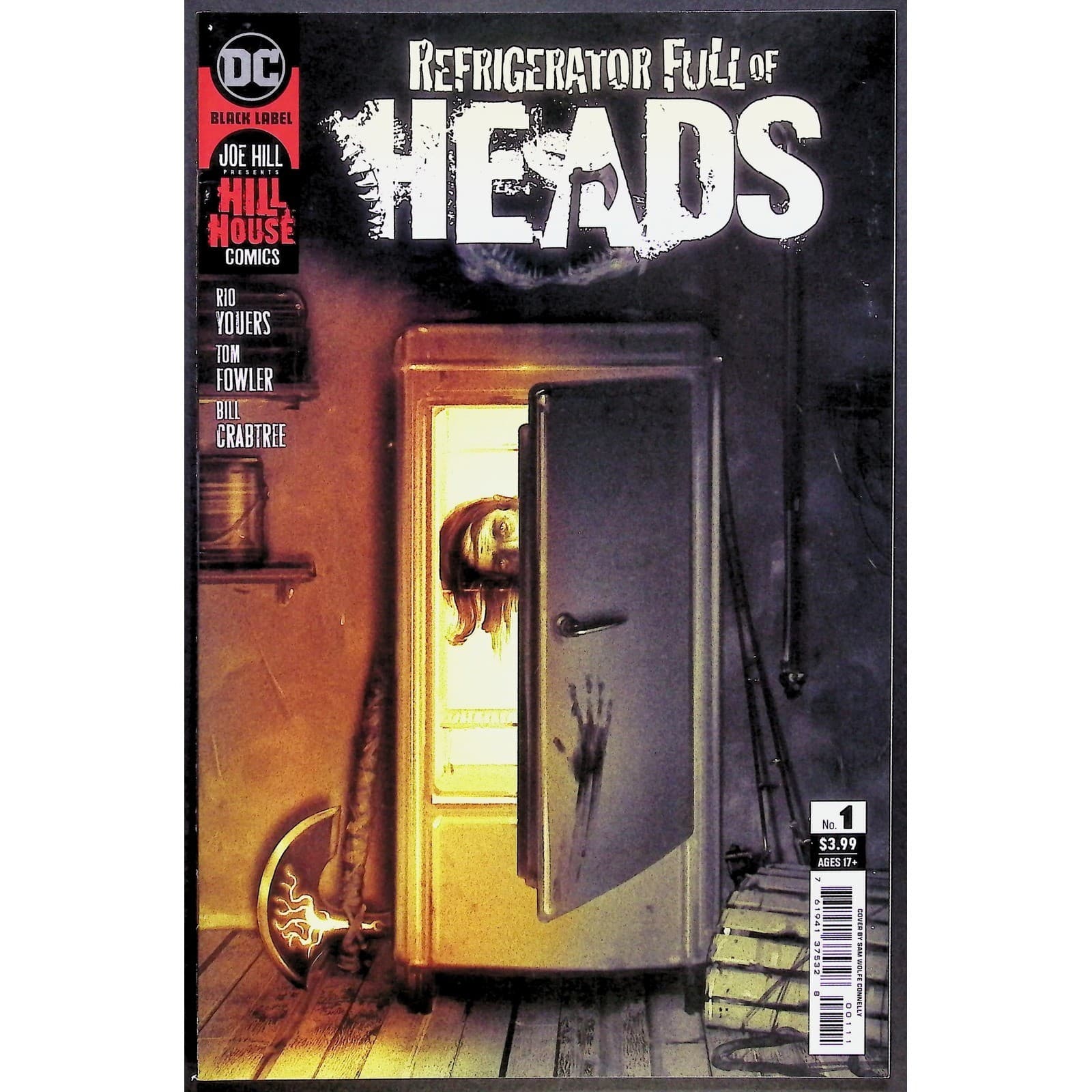 Refrigerator Full of Heads #1–6 Lot (2021, DC Horror) – Joe Hill House Horror - Thumbnail 2