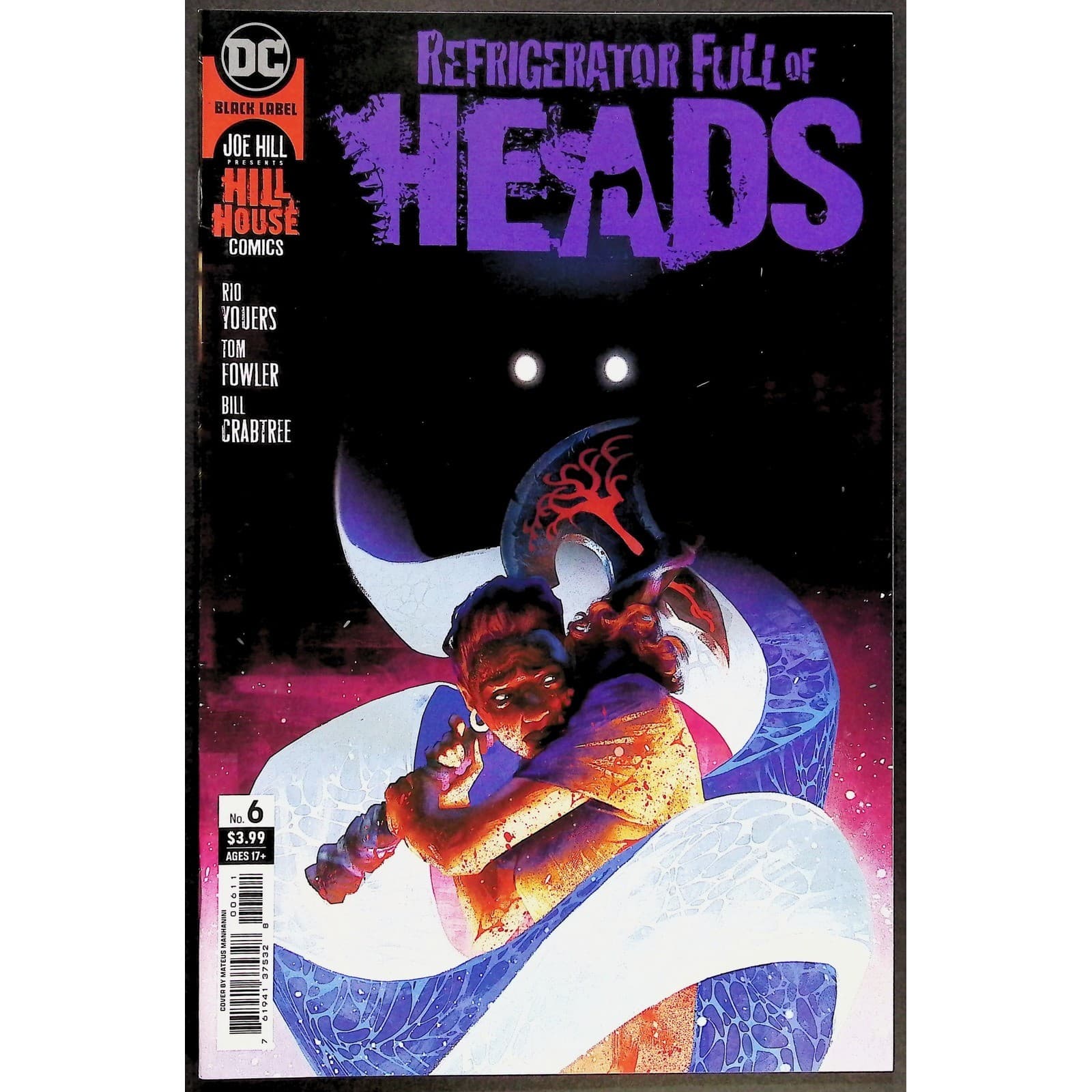 Refrigerator Full of Heads #1–6 Lot (2021, DC Horror) – Joe Hill House Horror - Thumbnail 7