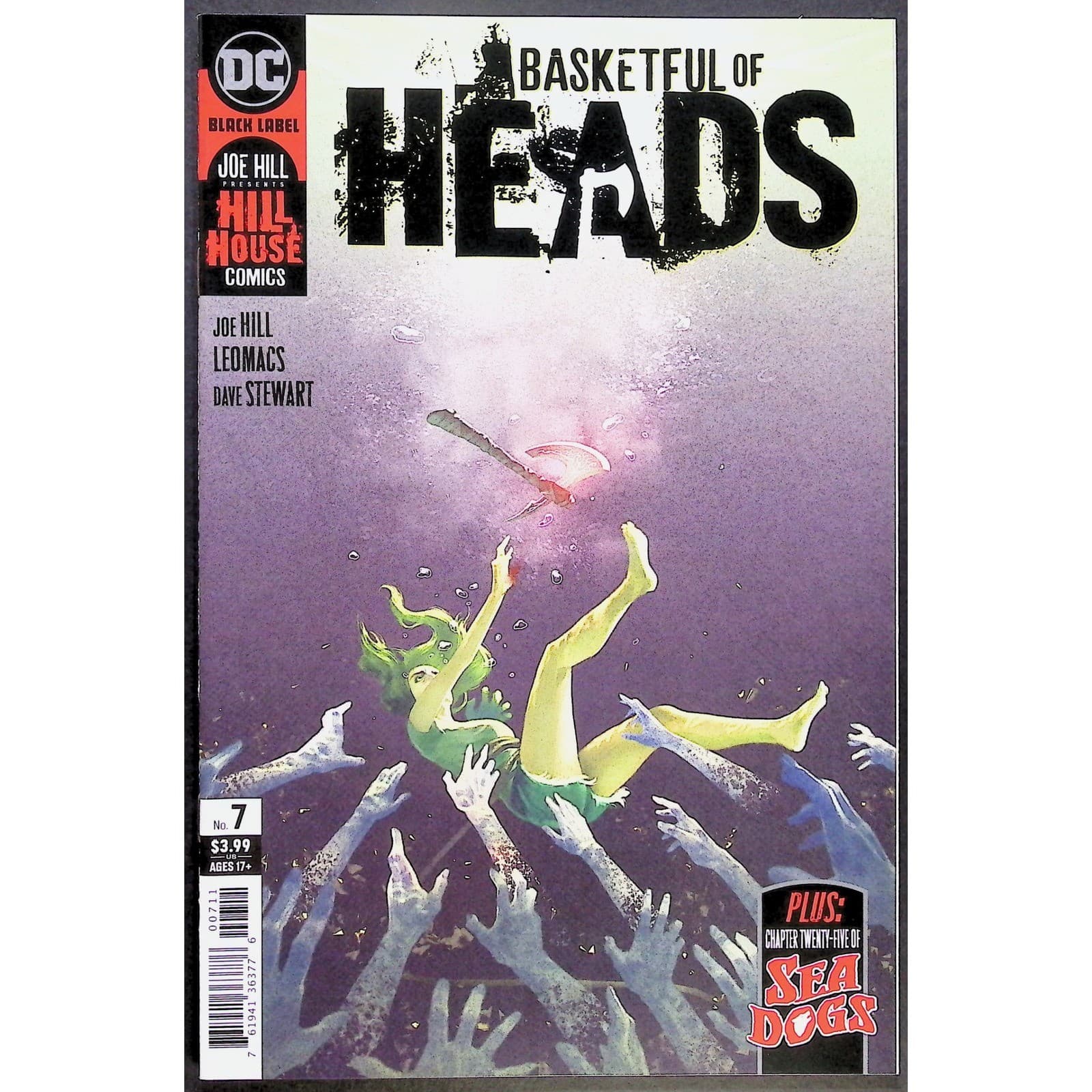 Basketful of Heads Comic Book Set Issues 1-7 DC Black Label Joe Hill Horror - Thumbnail 8