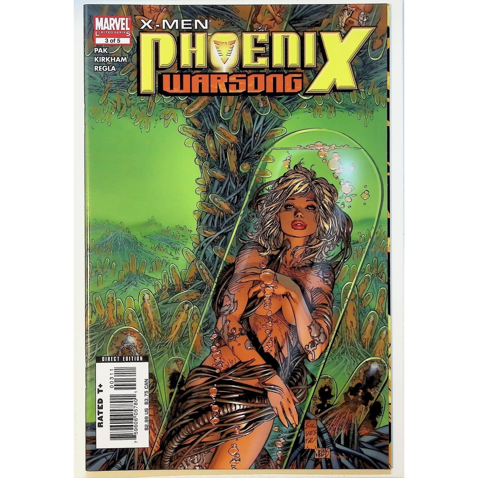 X-Men Phoenix Warsong #1-5 Complete Mini-Series Emma Frost Stepford Cuckoos - Thumbnail 4