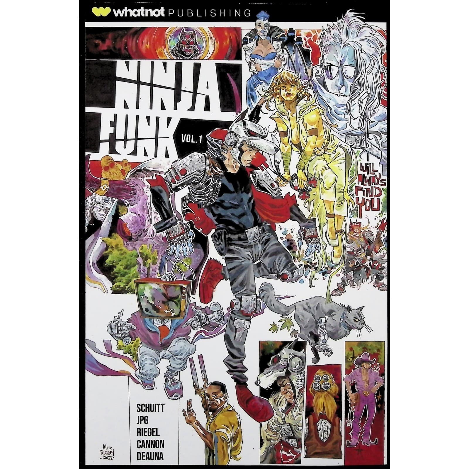 Ninja Funk #1 Signed JPG David Mack Party Variant Covers Vol 1 TPB Set Whatnot - Thumbnail 4