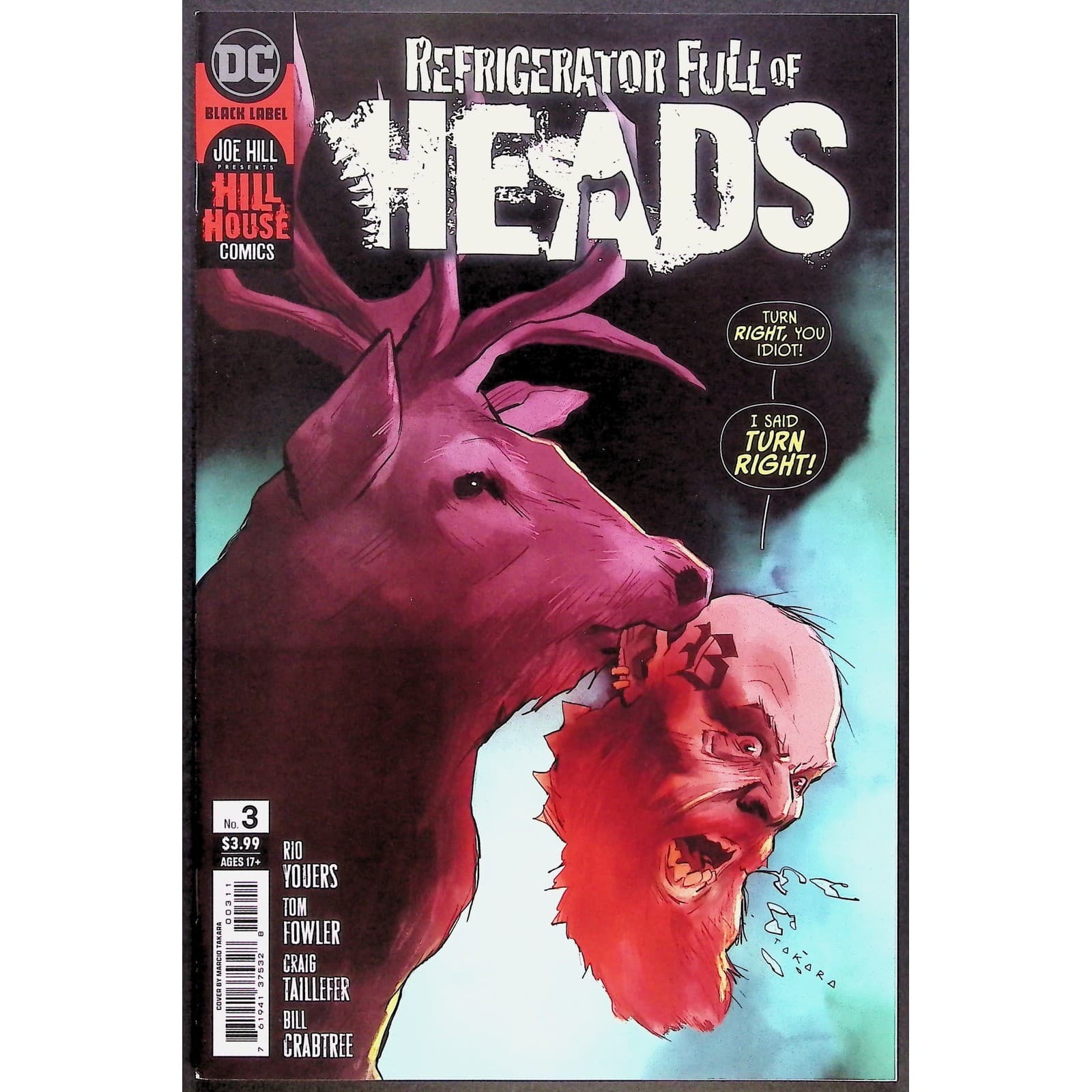 Refrigerator Full of Heads #1–6 Lot (2021, DC Horror) – Joe Hill House Horror - Thumbnail 4