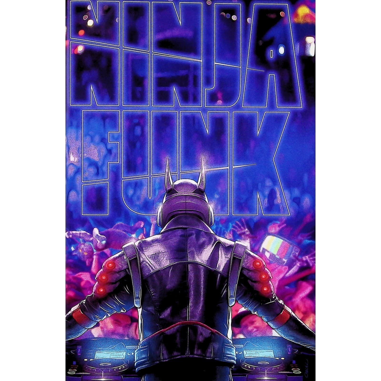 Ninja Funk #1 Signed JPG David Mack Party Variant Covers Vol 1 TPB Set Whatnot - Thumbnail 3