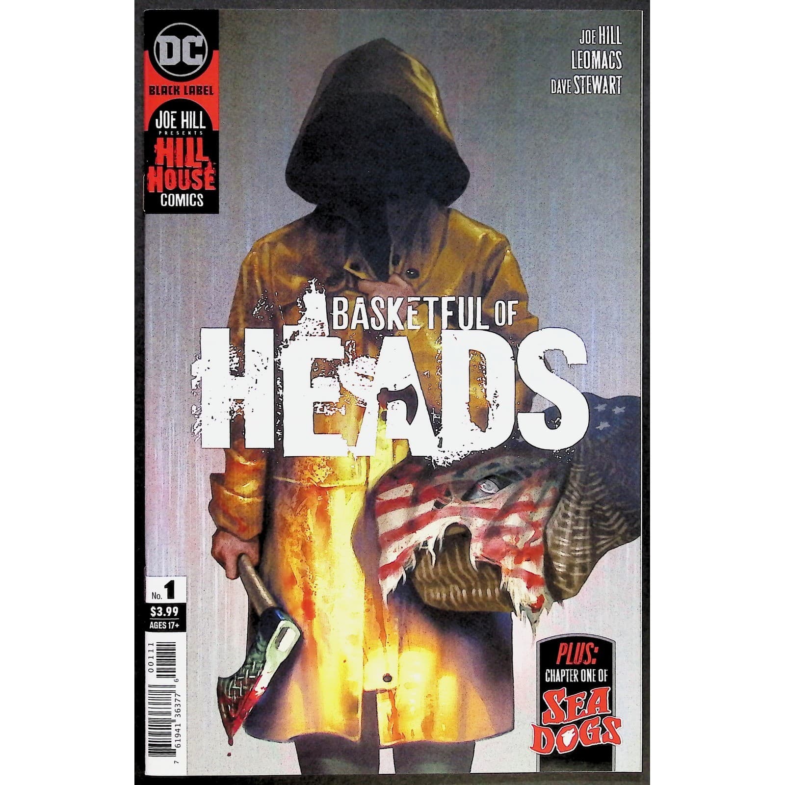 Basketful of Heads Comic Book Set Issues 1-7 DC Black Label Joe Hill Horror - Thumbnail 2