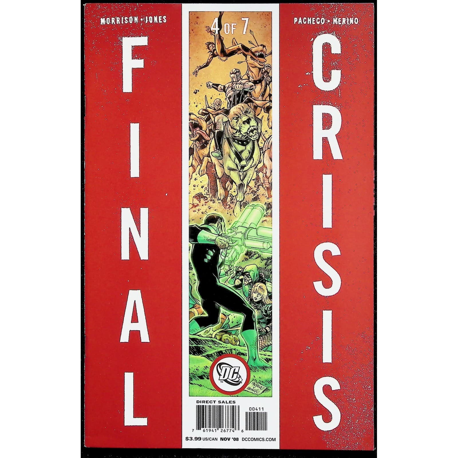 DC Comics Final Crisis #2-7 Variant 7x Lot Pacheco Darkseid 1st Calvin Ellis - Thumbnail 8