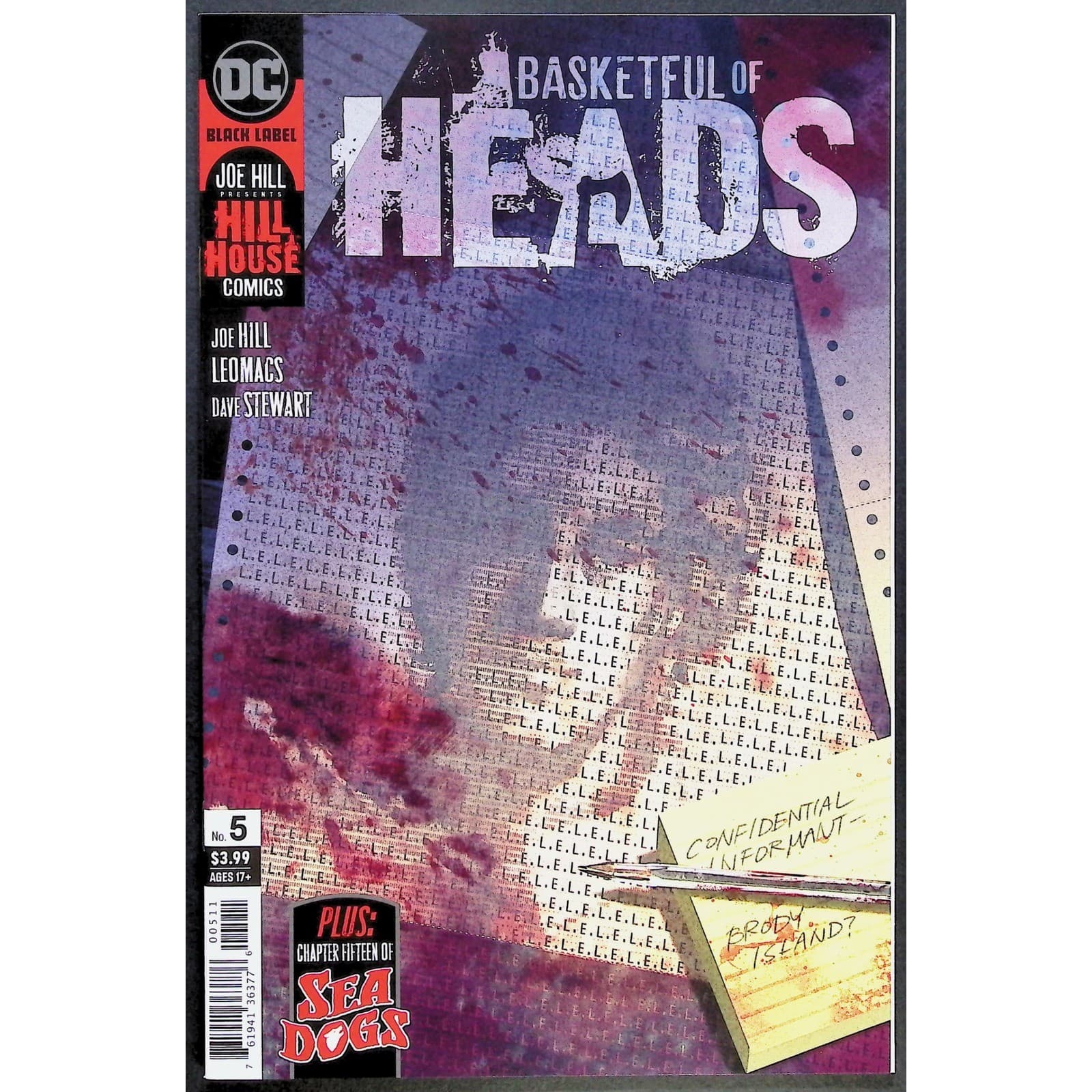 Basketful of Heads Comic Book Set Issues 1-7 DC Black Label Joe Hill Horror - Thumbnail 6