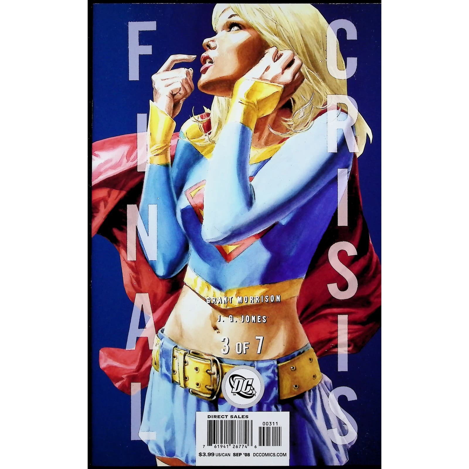 DC Comics Final Crisis #2-7 Variant 7x Lot Pacheco Darkseid 1st Calvin Ellis - Thumbnail 12
