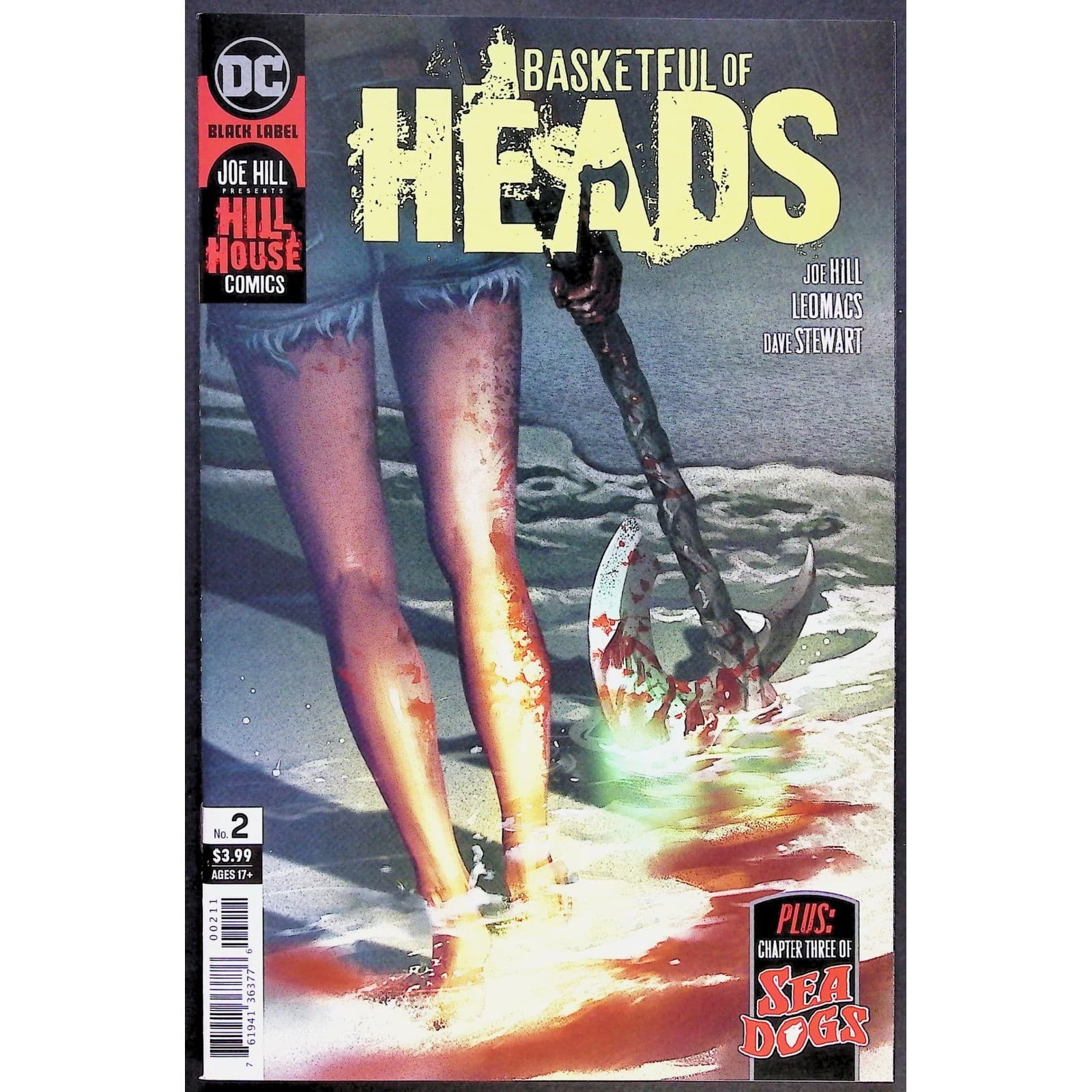 Basketful of Heads Comic Book Set Issues 1-7 DC Black Label Joe Hill Horror - Thumbnail 3