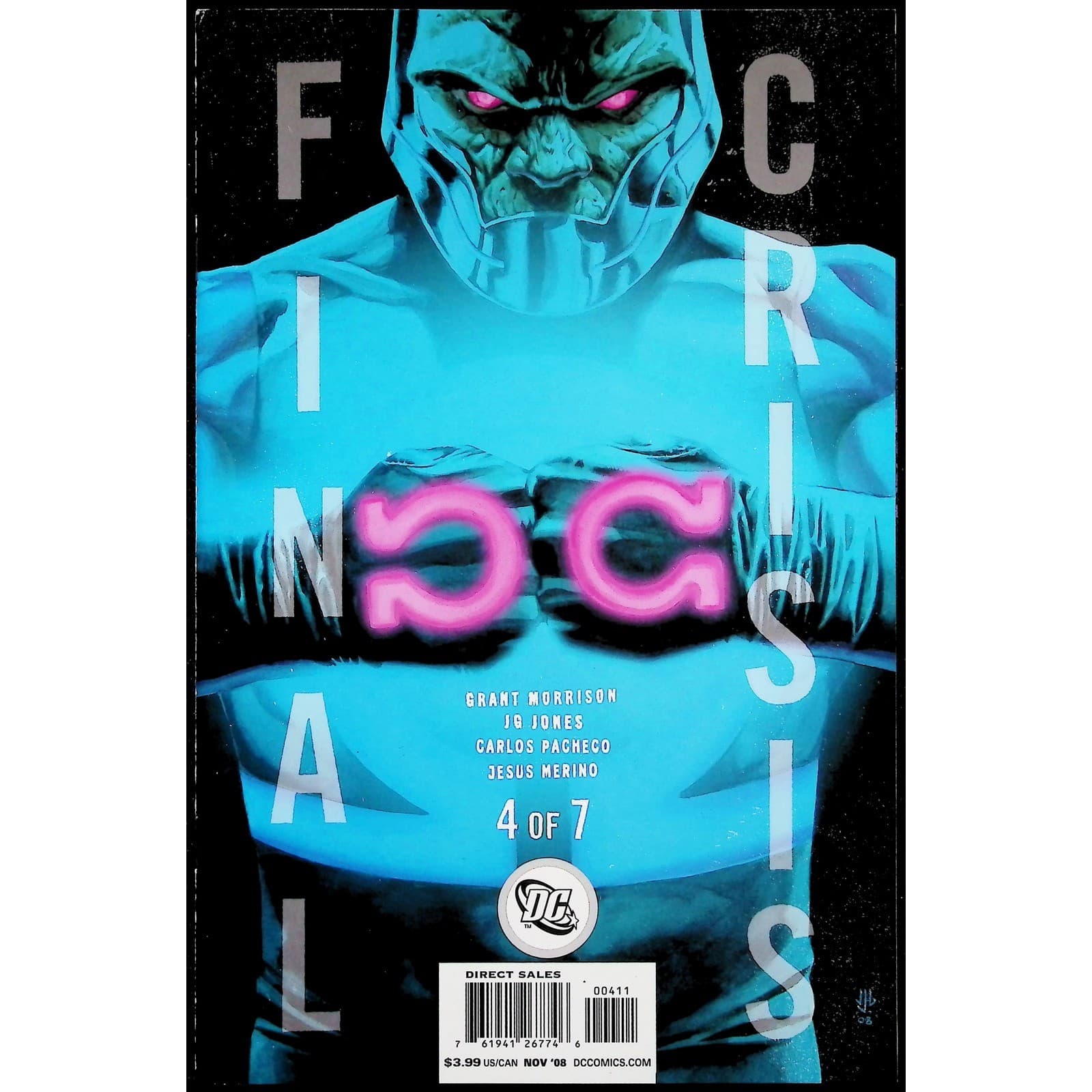 DC Comics Final Crisis #2-7 Variant 7x Lot Pacheco Darkseid 1st Calvin Ellis - Thumbnail 10