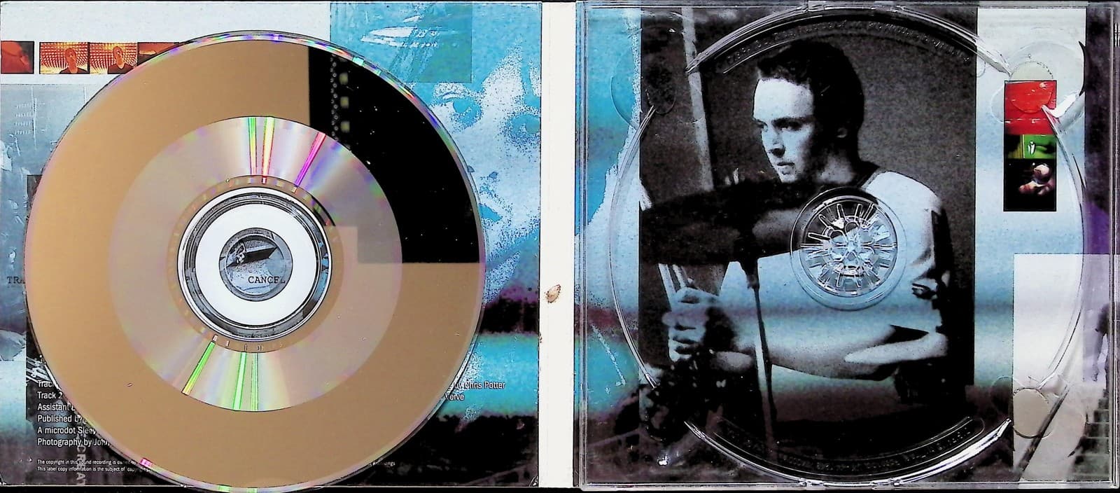 Vintage 1997 The Verve CD The Drugs Don't Work Britpop Rock Single Din Blue - Thumbnail 2