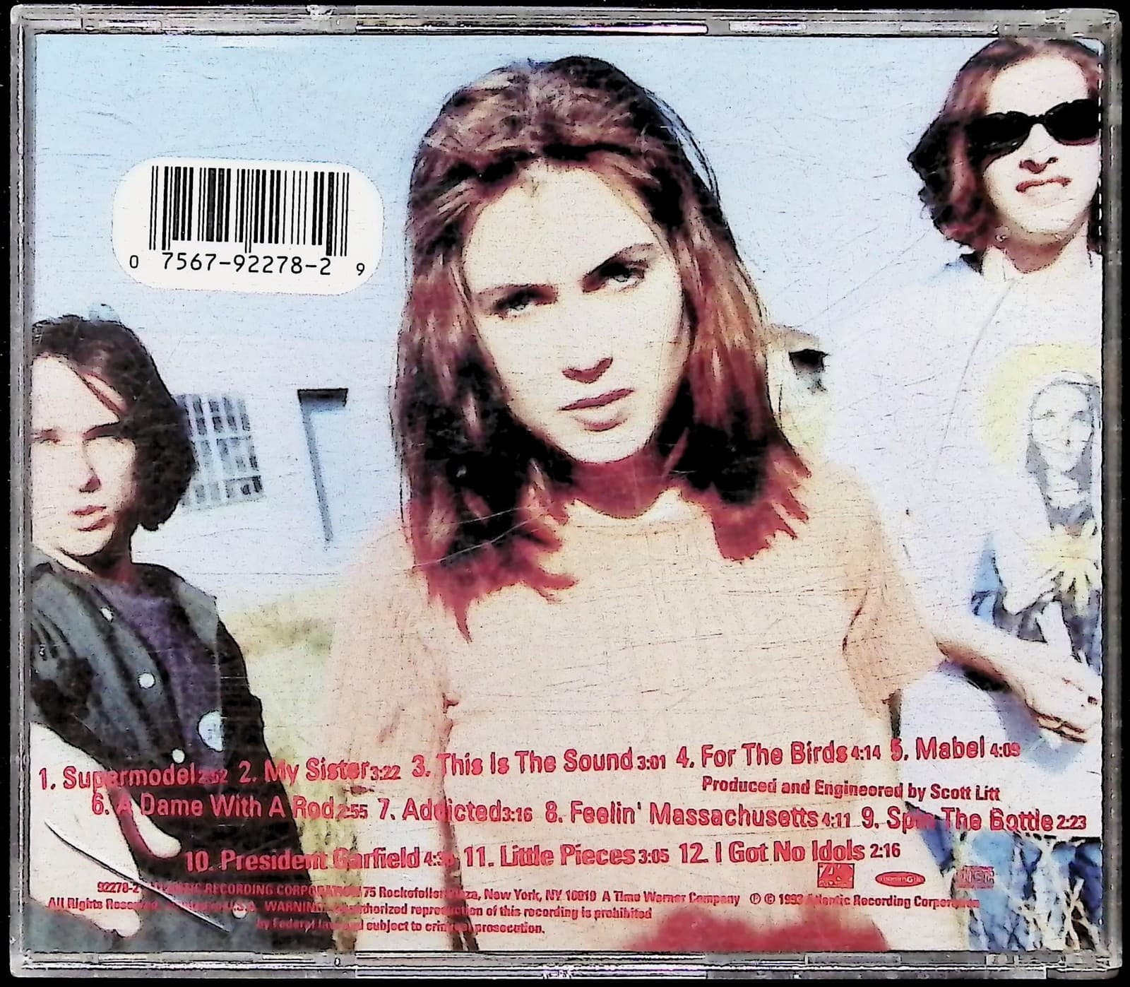 Vintage Juliana Hatfield Three CD Become What You Are Album Alt Indie Rock Green - Thumbnail 4