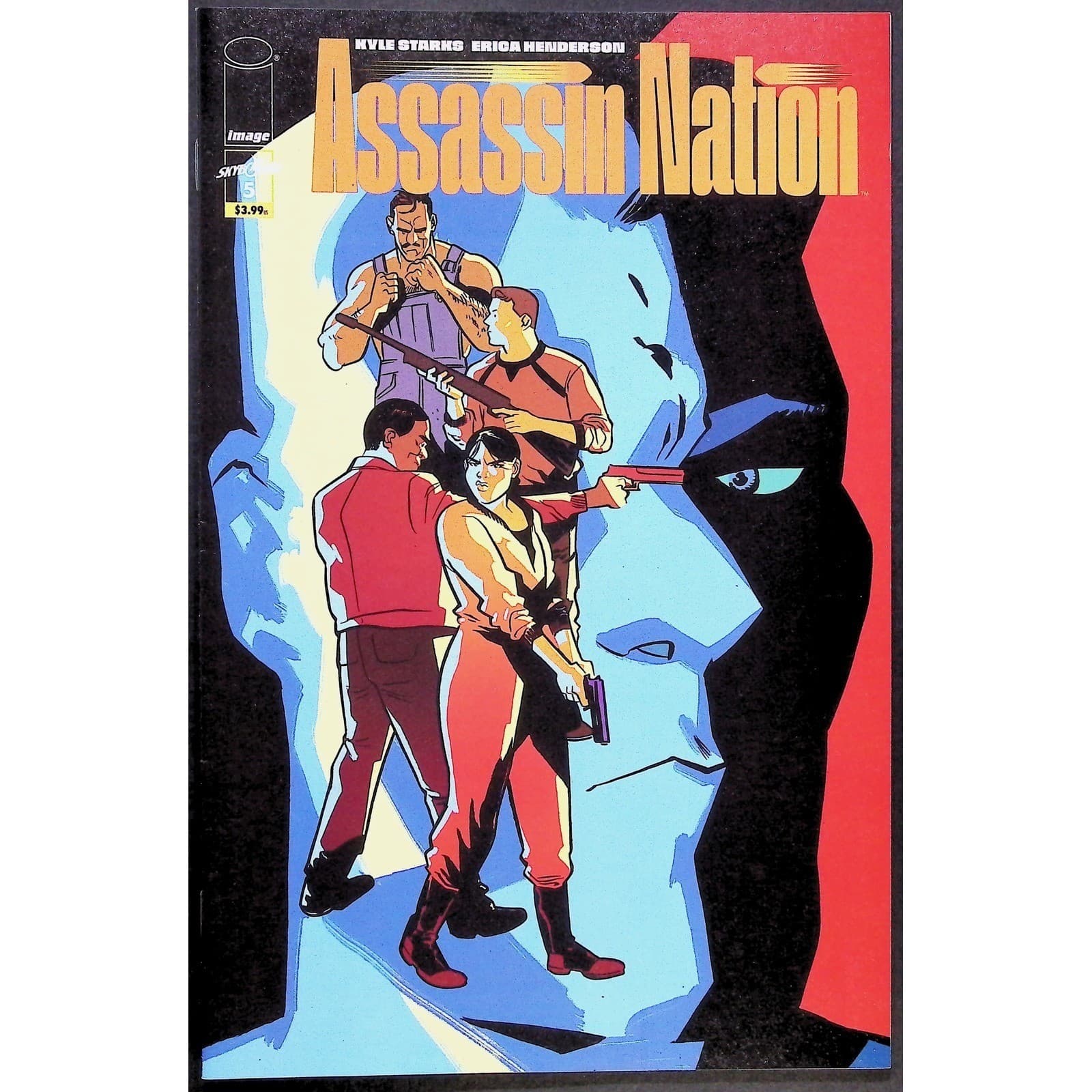 Assassin Nation Comic Book Lot Set Issues 1 2 3 4 5 Image Comics SKYBOUND - Thumbnail 6