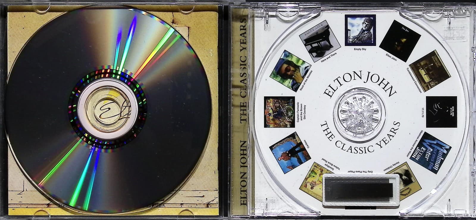Vintage Elton John CD Goodbye Yellow Brick Road The Classic Years Remastered - Thumbnail 4