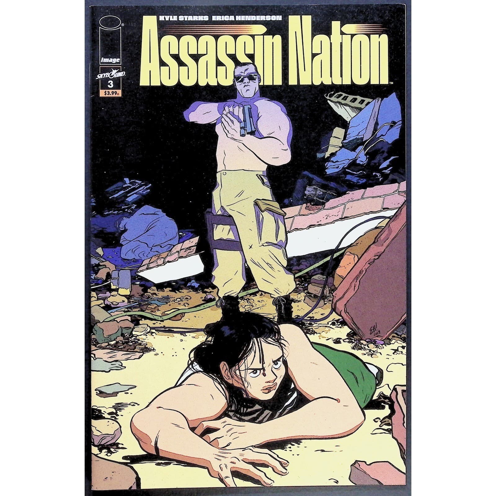 Assassin Nation Comic Book Lot Set Issues 1 2 3 4 5 Image Comics SKYBOUND - Thumbnail 4
