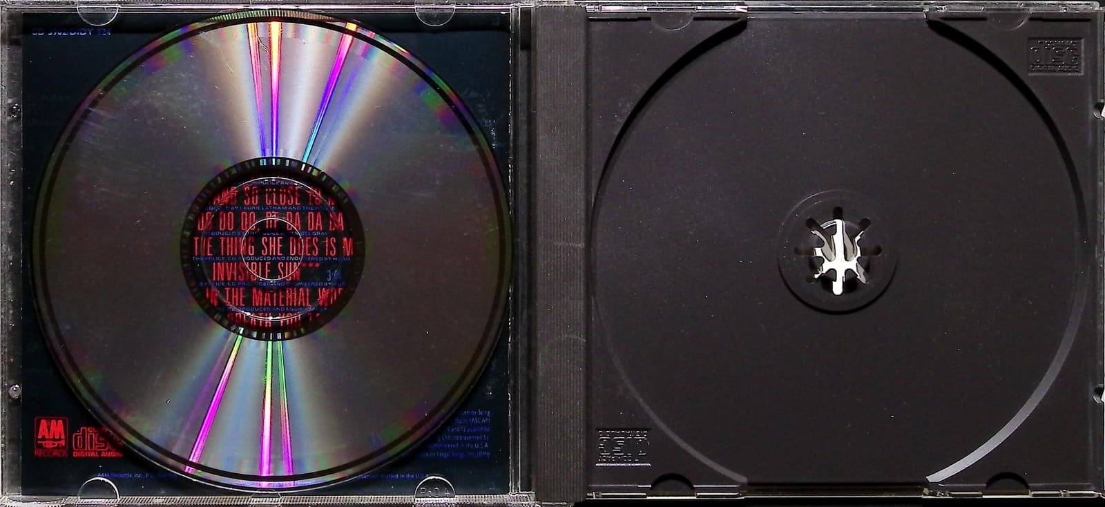 Vintage The Police CD Every Breath You Take The Singles 1986 A&M Compilation - Thumbnail 4