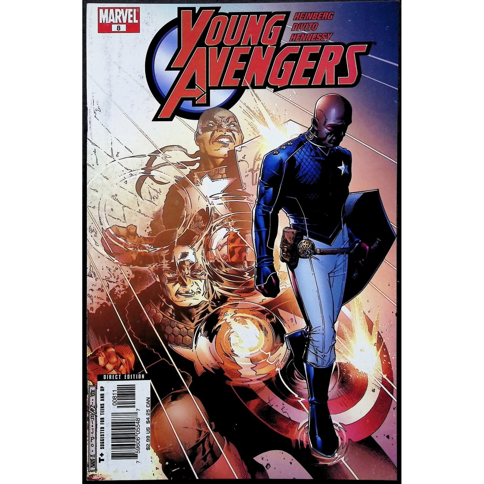 Young Avengers 4 & 8 1st Kang Appearance Eli Bradley Patriot 2x Comic Lot NM - Thumbnail 4