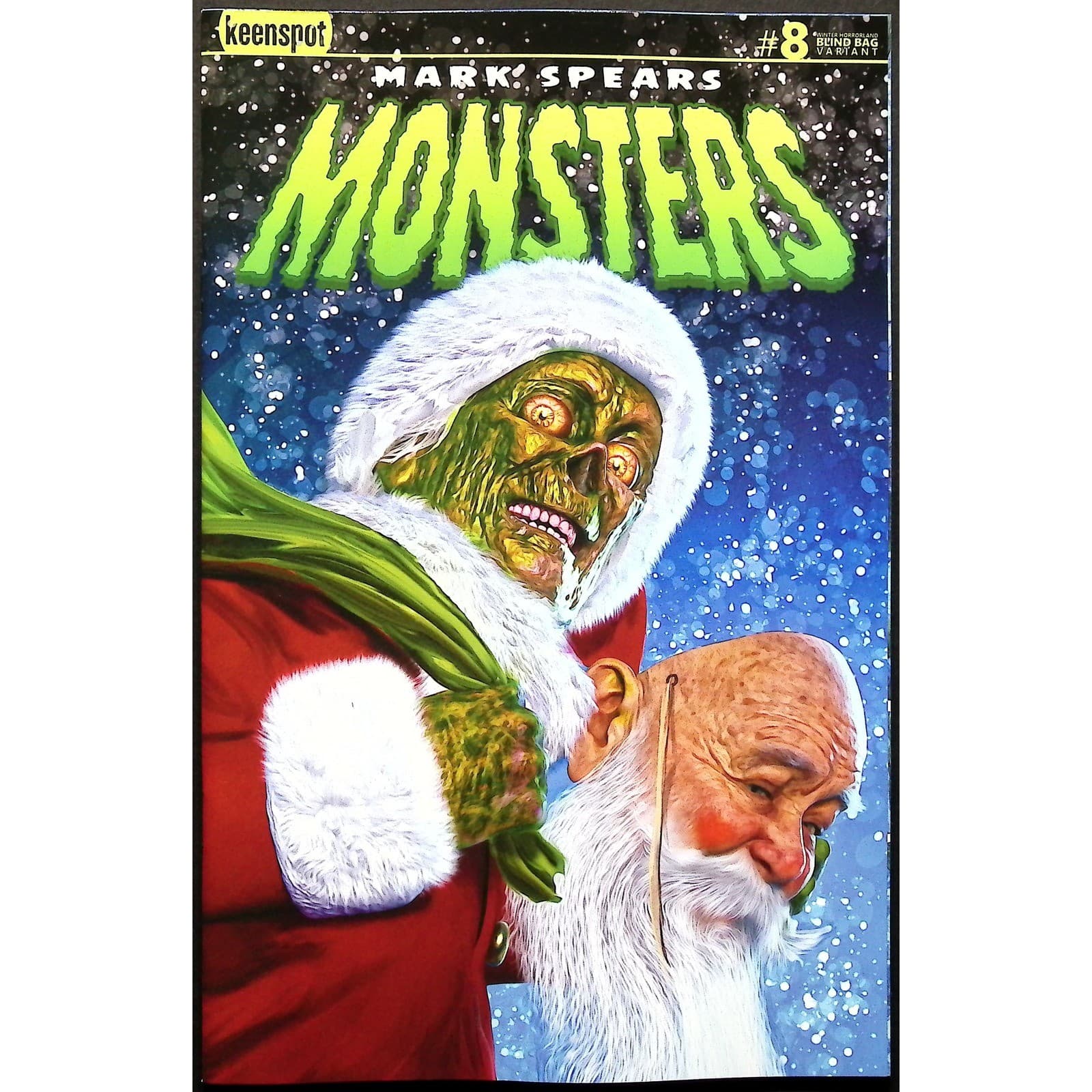 Mark Spears Monsters Issue 8 Keenspot 2025 Winter Horrorland 16x Comic Book Lot - Thumbnail 6