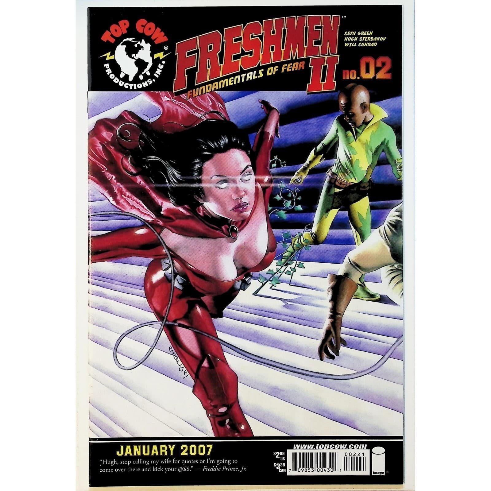 Freshmen Comic Lot (11) Top Cow Seth Green Fundamentals I & II + Special - Thumbnail 14