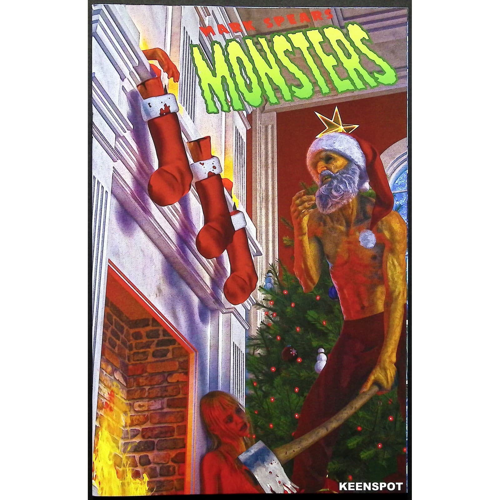 Mark Spears Monsters Issue 8 Keenspot 2025 Winter Horrorland 16x Comic Book Lot - Thumbnail 15