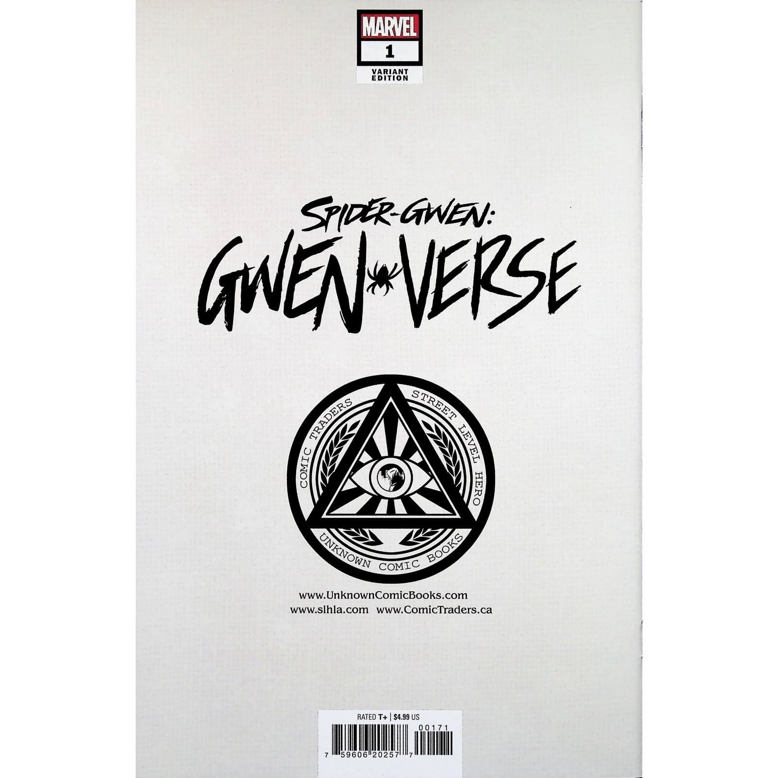 Spider-Gwen Gwen-Verse #1 Marvel Comic Sabine Rich Exclusive Variant Thor - Thumbnail 2